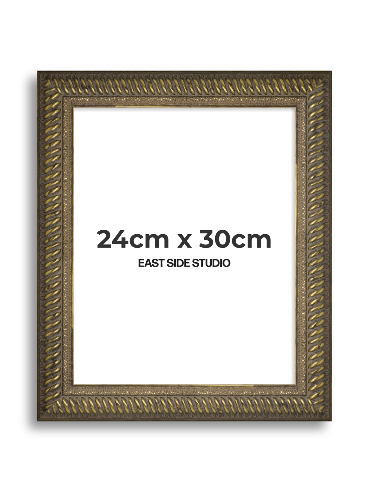 Torsade Aged Gold 24cm x 30cm picture frame