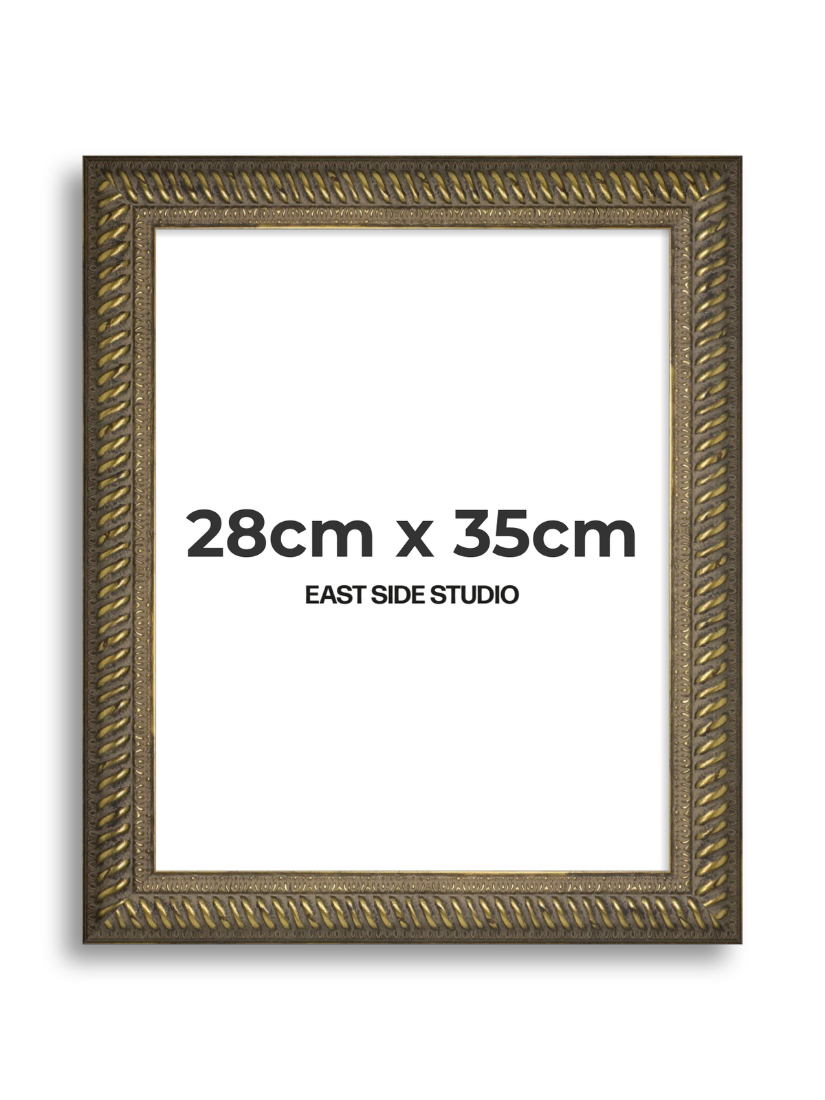 Torsade Aged Gold 28cm x 35cm picture frame