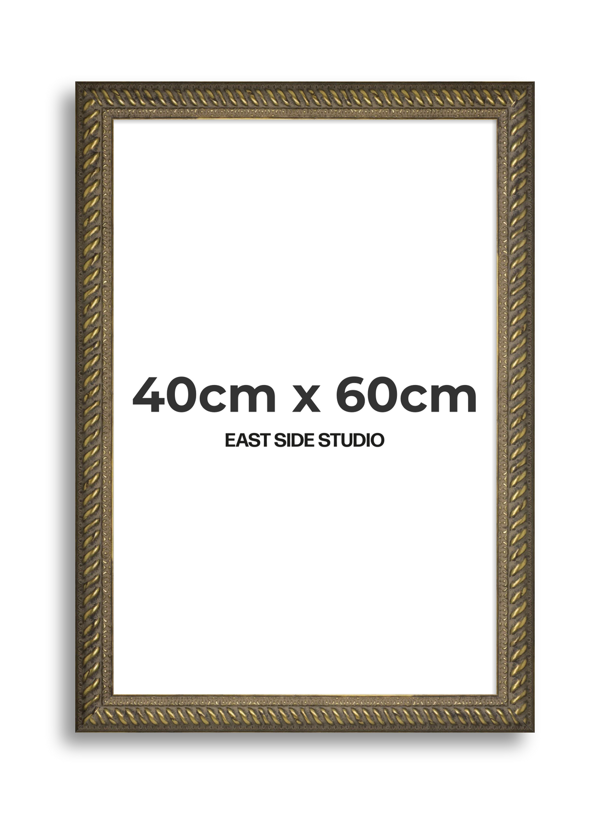 Torsade Aged Gold 40cm x 60cm picture frame