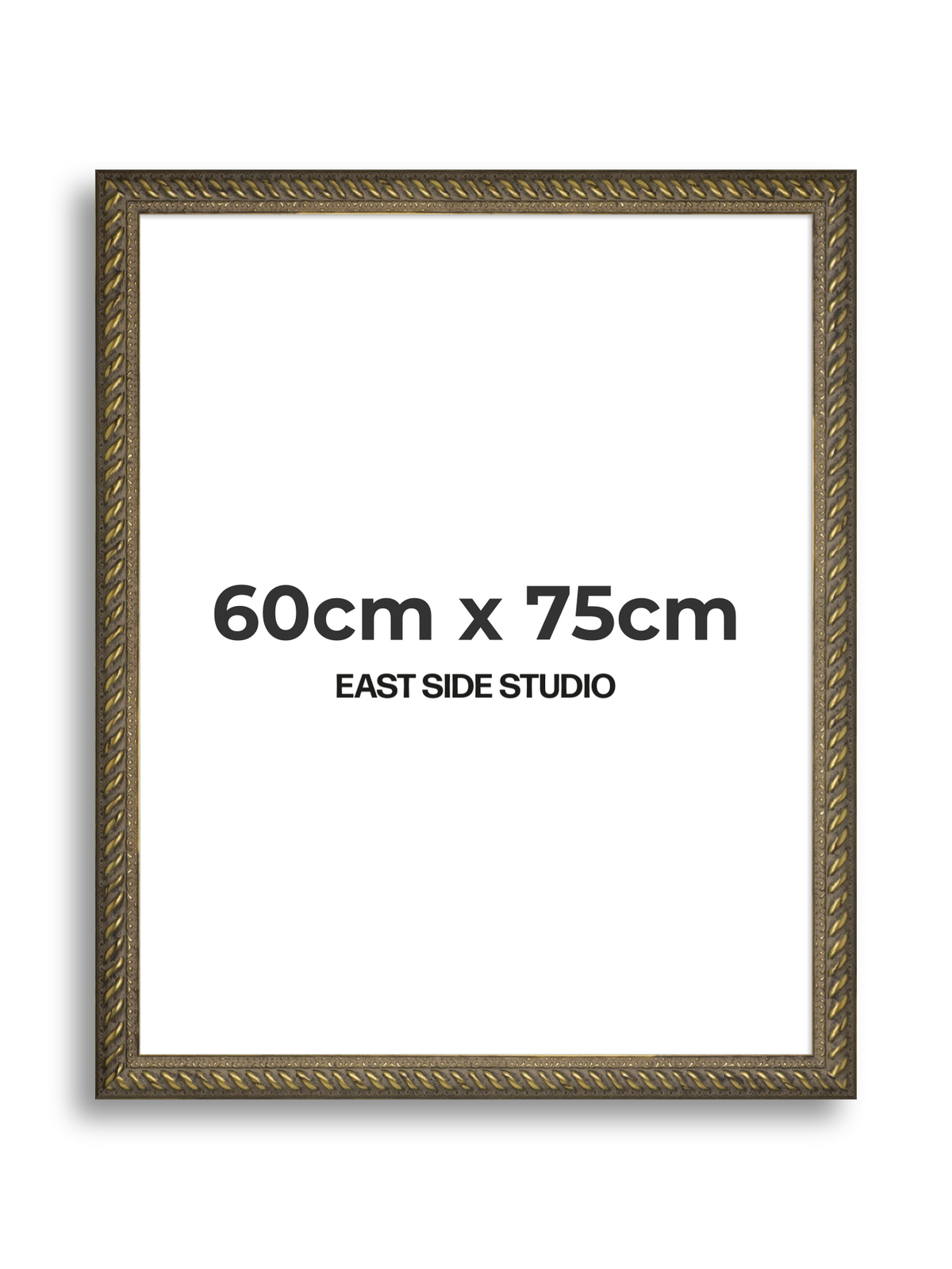 Torsade Aged Gold 60cm x 75cm picture frame