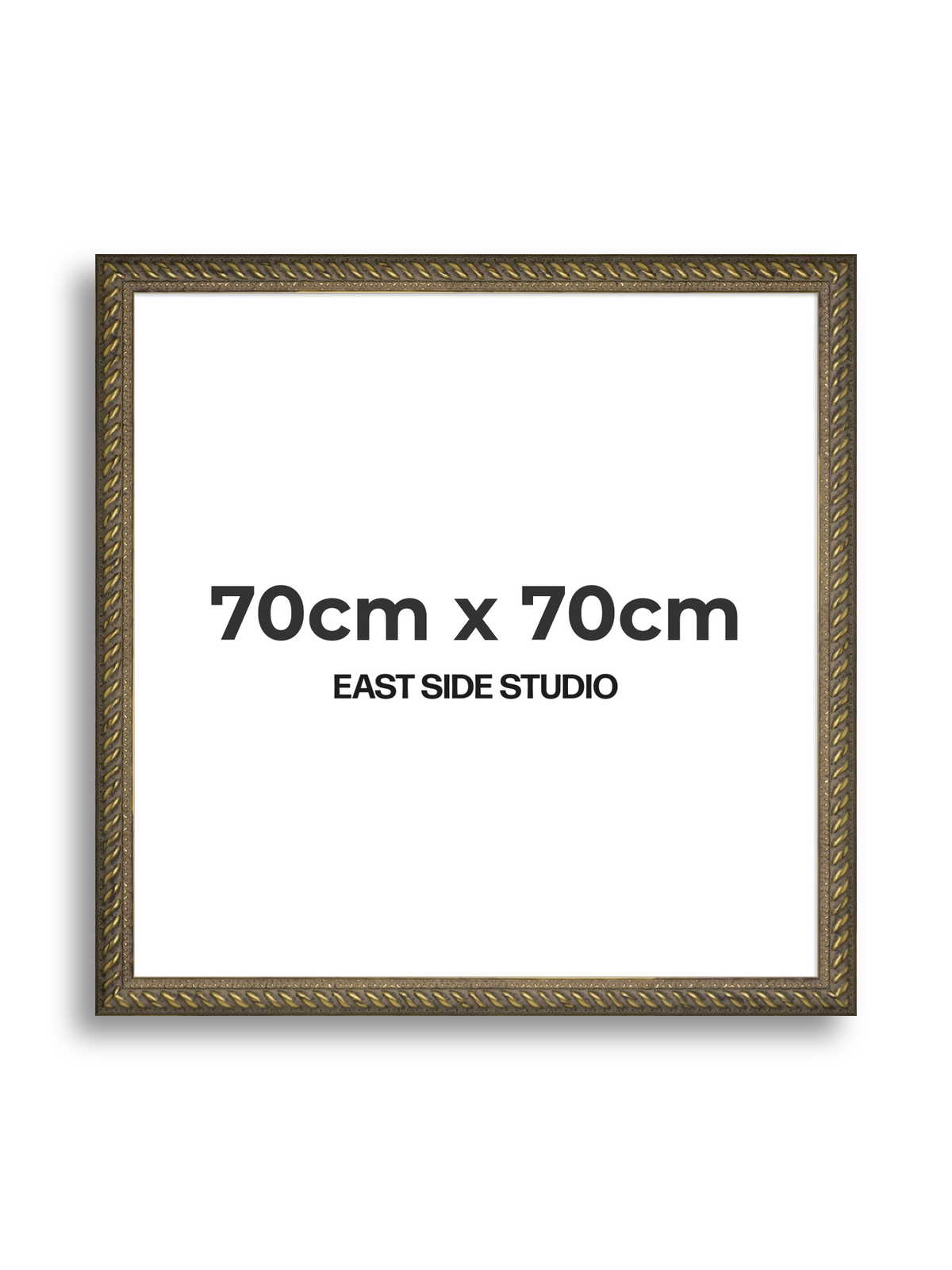 Torsade Aged Gold 70cm x 70cm picture frame
