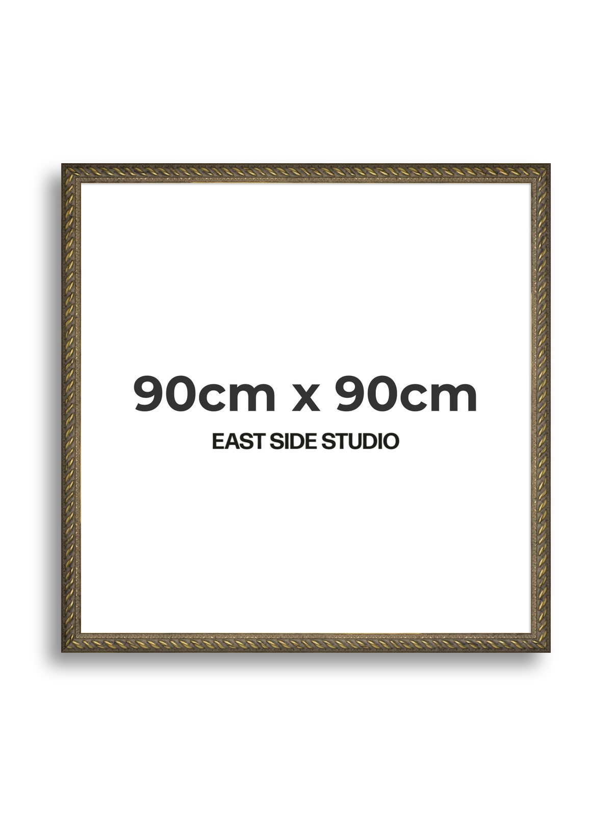 Torsade Aged Gold 90cm x 90cm picture frame