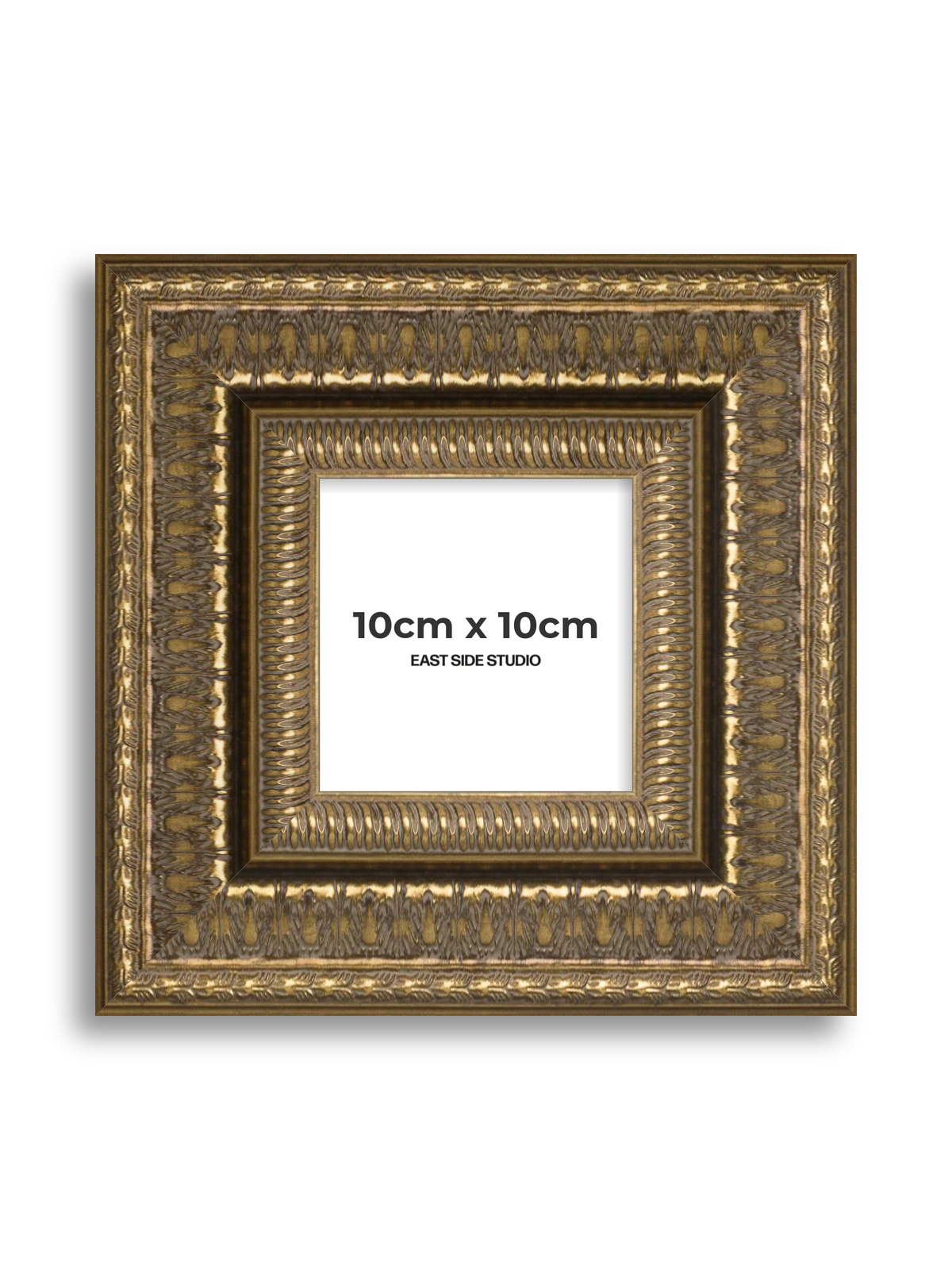 Coronet Antique Gold 10cm x 10cm picture frame