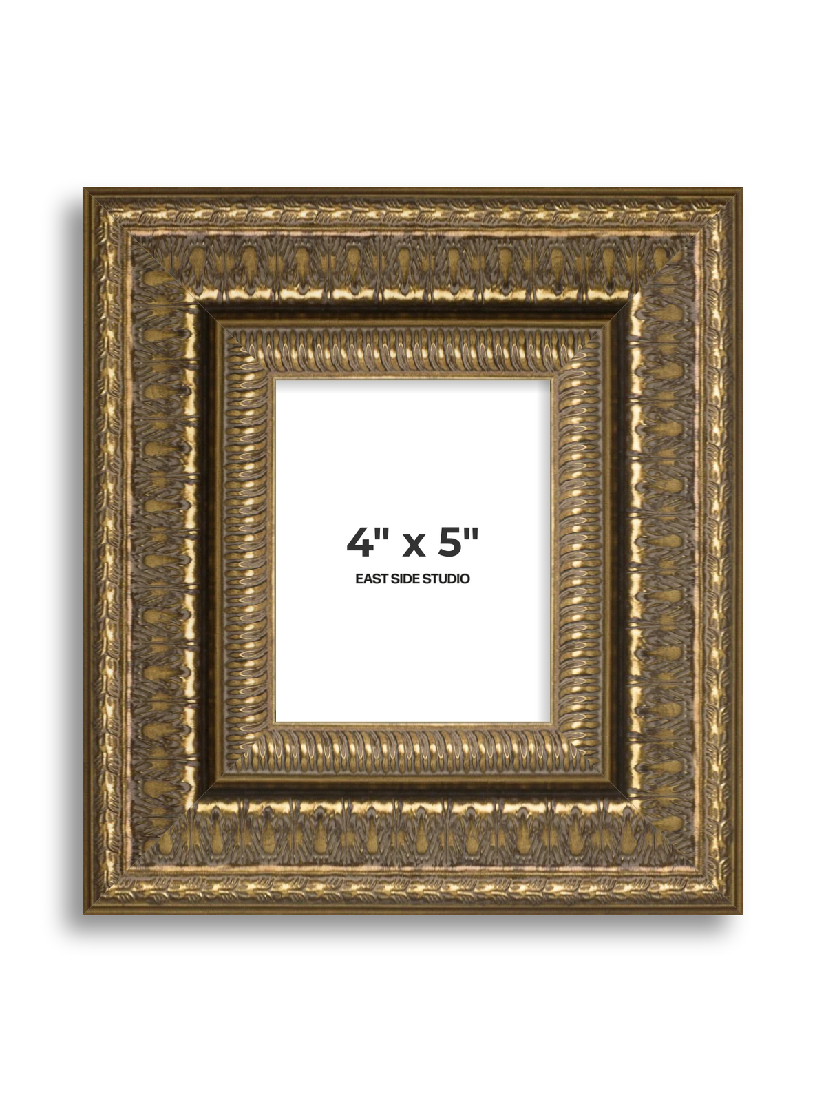 Coronet Antique Gold 4" x 5" picture frame