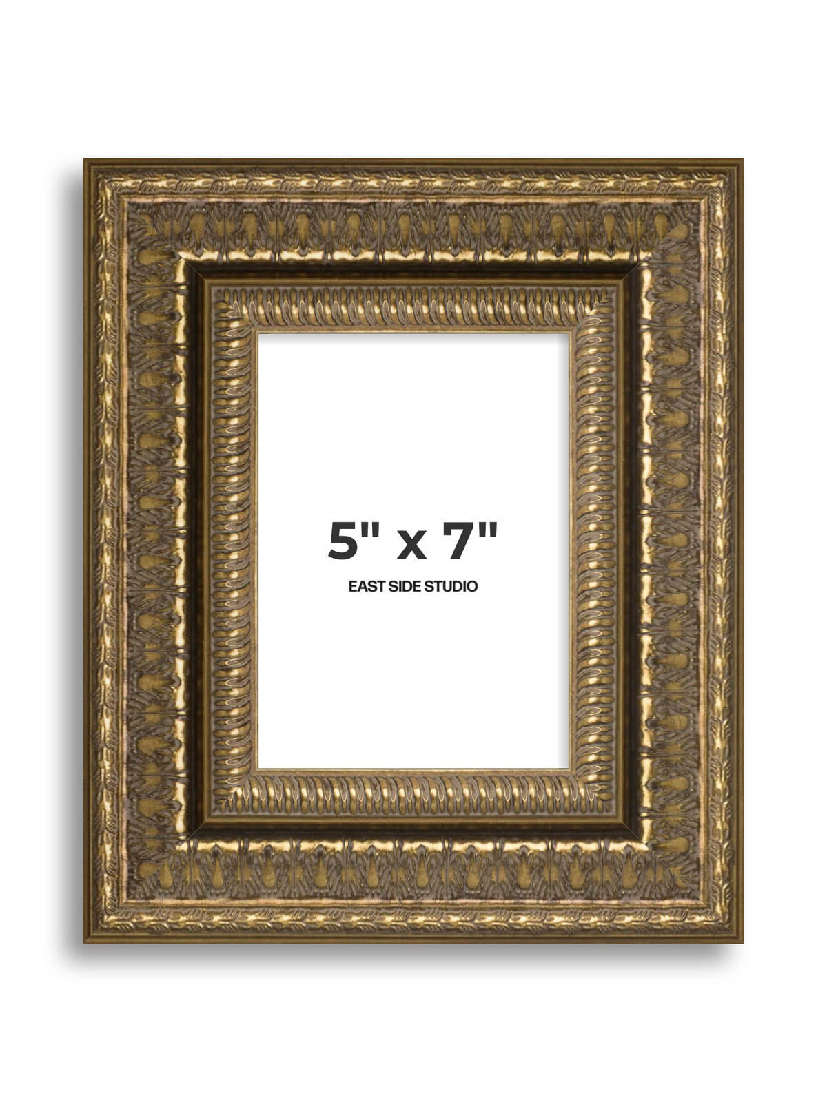 Coronet Antique Gold 5" x 7" picture frame