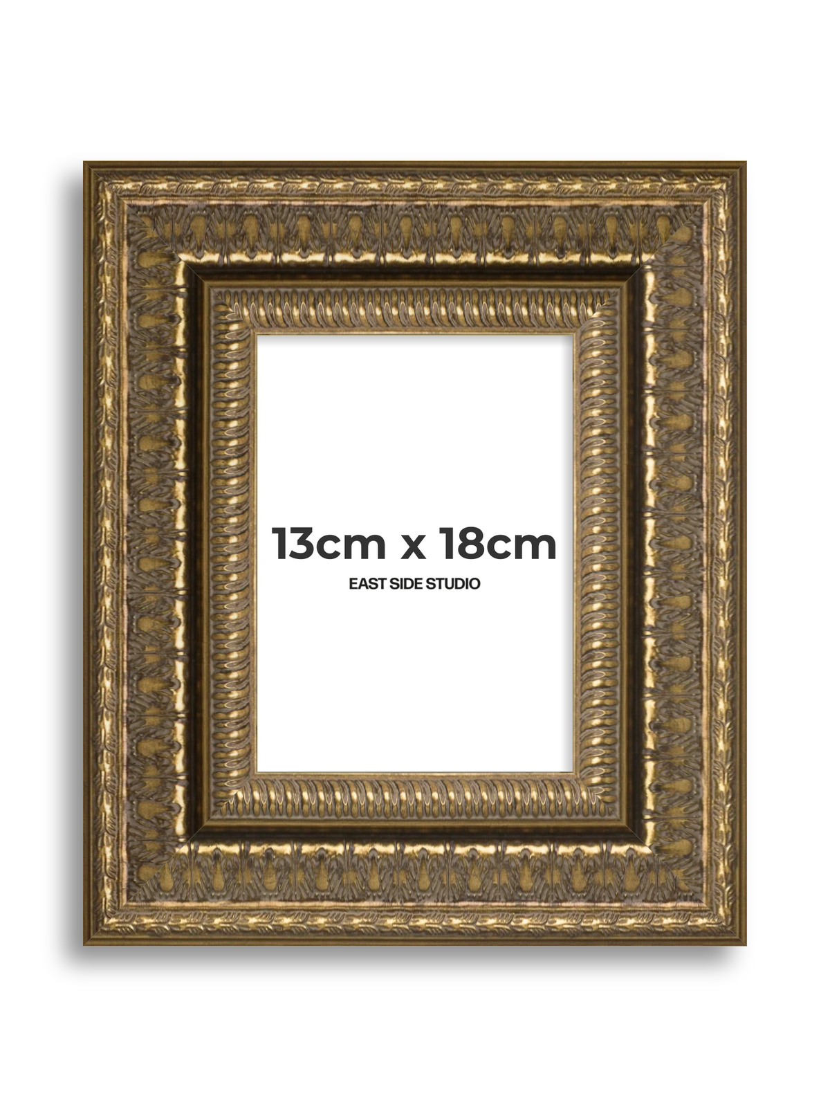 Coronet Antique Gold 13cm x 18cm picture frame
