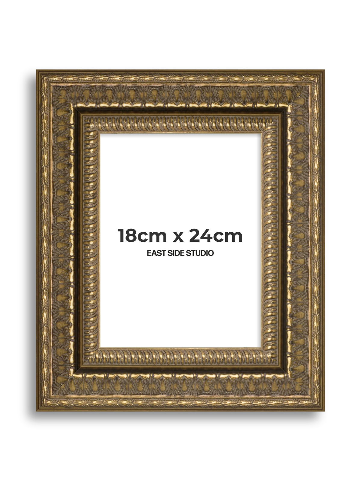 Coronet Antique Gold 18cm x 24cm picture frame