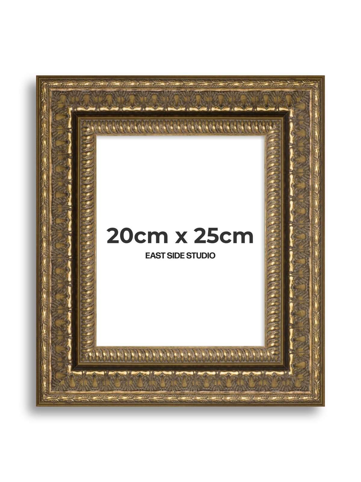 Coronet Antique Gold 20cm x 25cm picture frame