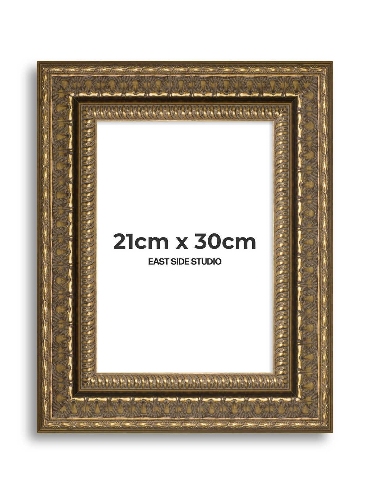 Coronet Antique Gold 21cm x 30cm picture frame