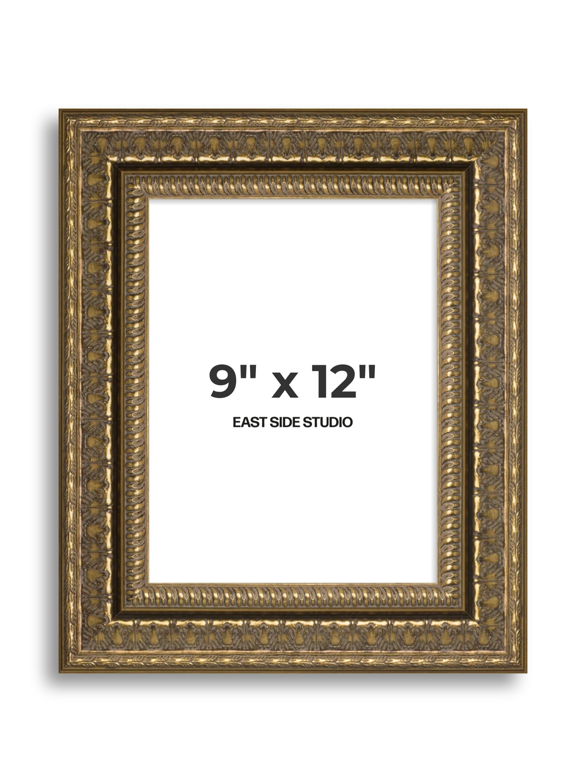 Coronet Antique Gold 9" x 12" picture frame