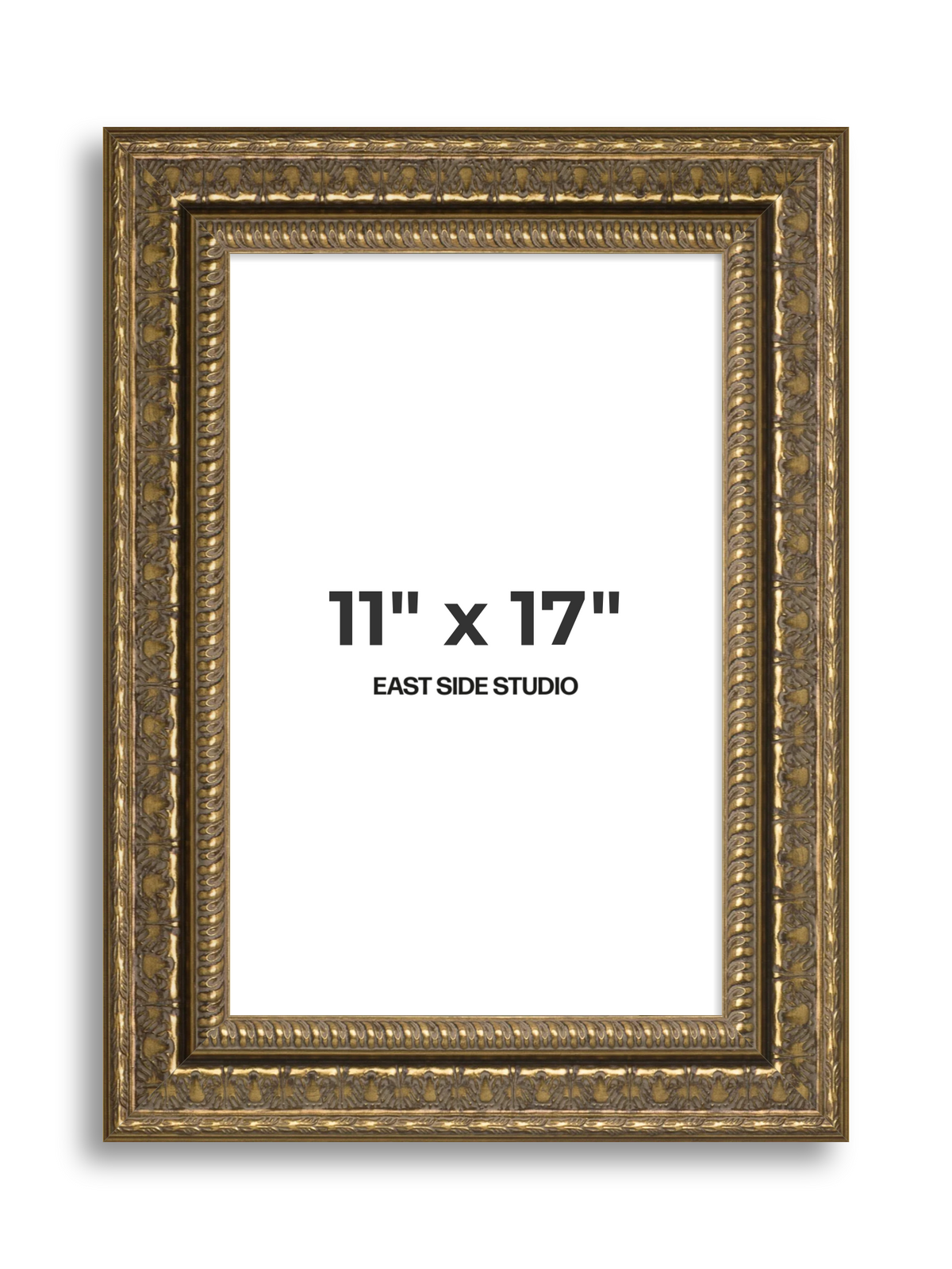 Coronet Antique Gold 11" x 17" picture frame