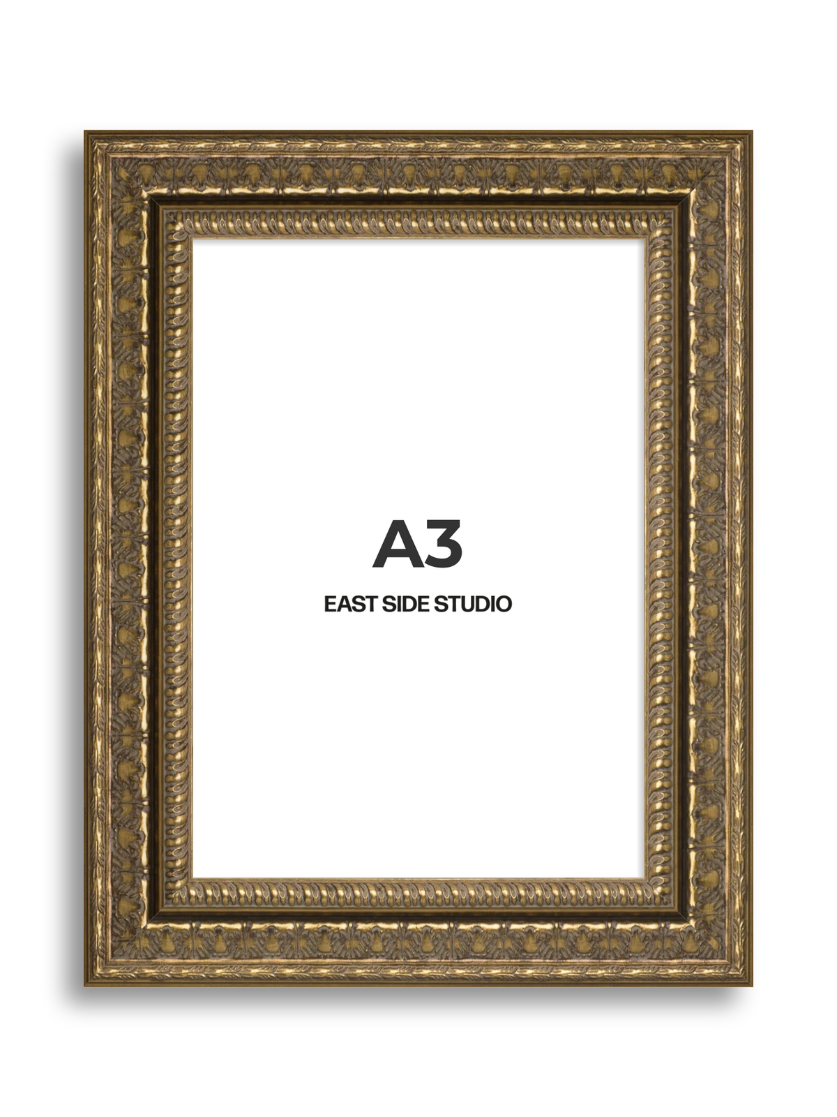 Coronet Antique Gold A3 picture frame