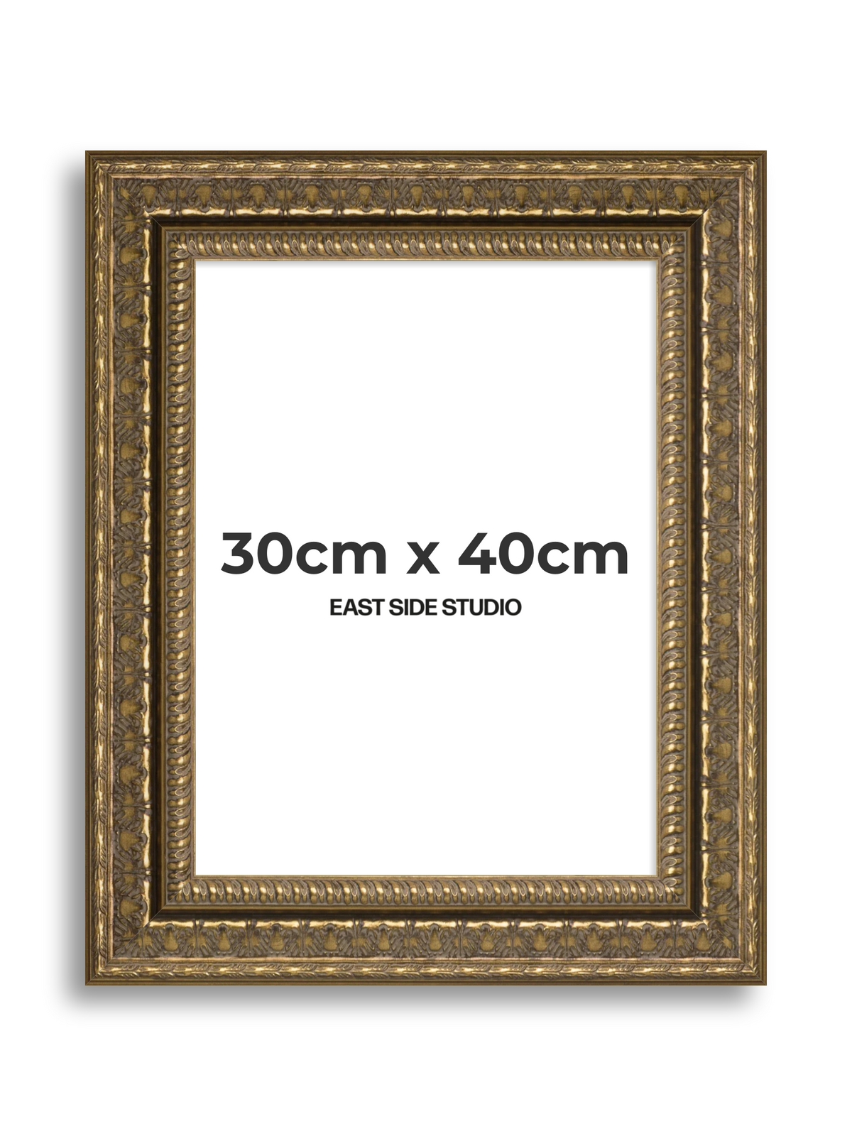 Coronet Antique Gold 30cm x 40cm picture frame