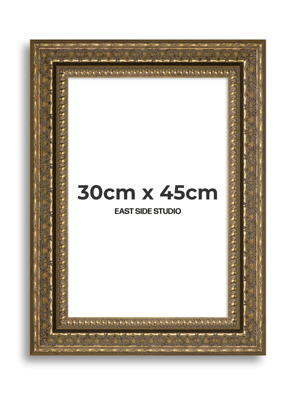 Coronet Antique Gold 30cm x 45cm picture frame