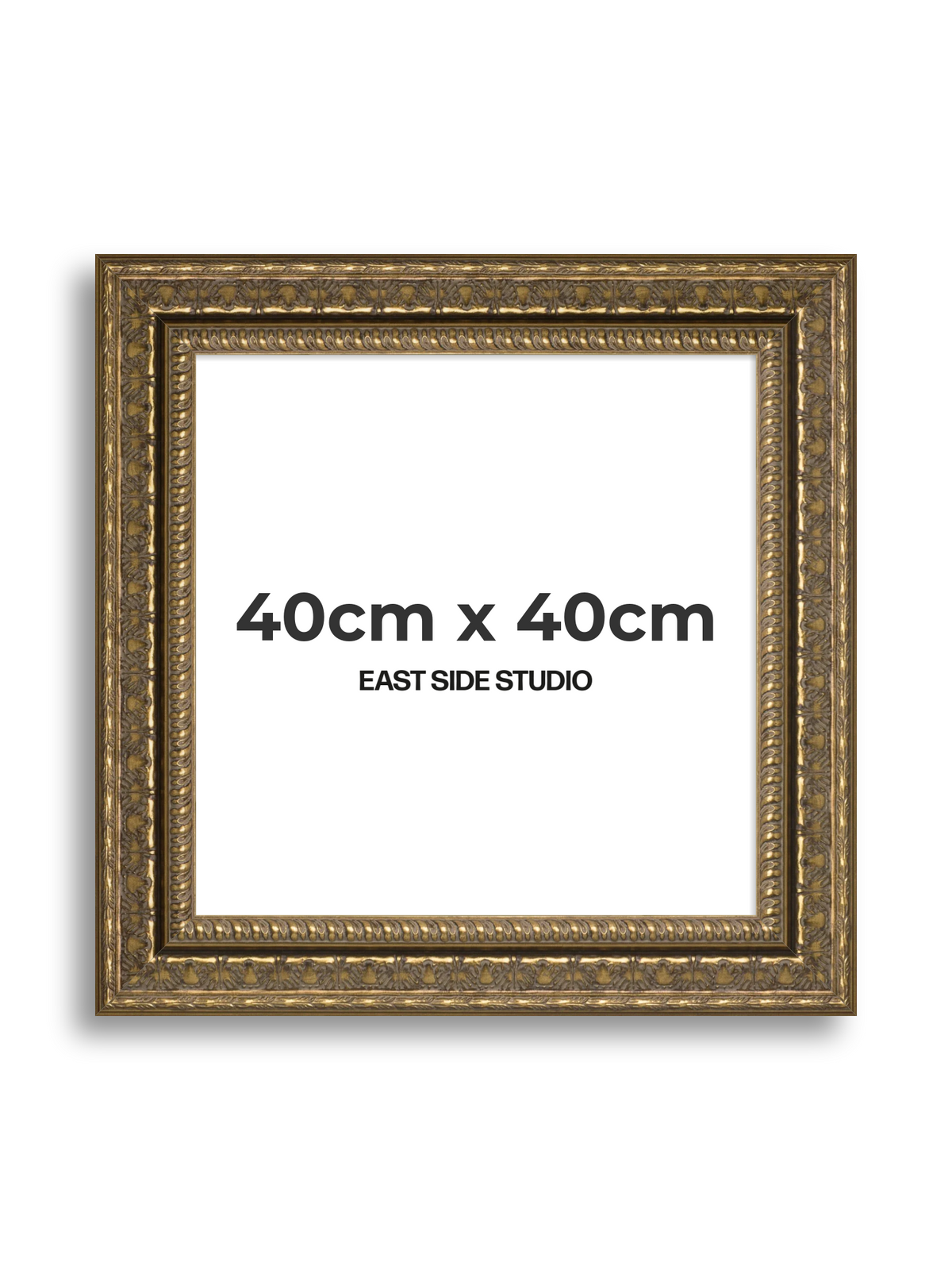 Coronet Antique Gold 40cm x 40cm picture frame
