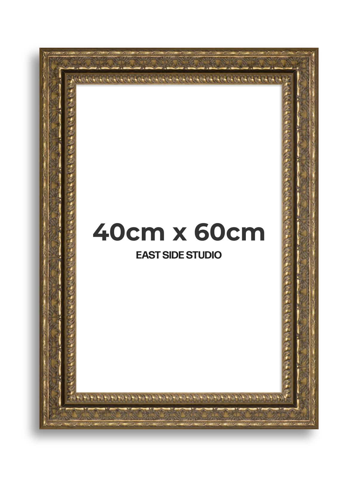 Coronet Antique Gold 40cm x 60cm picture frame