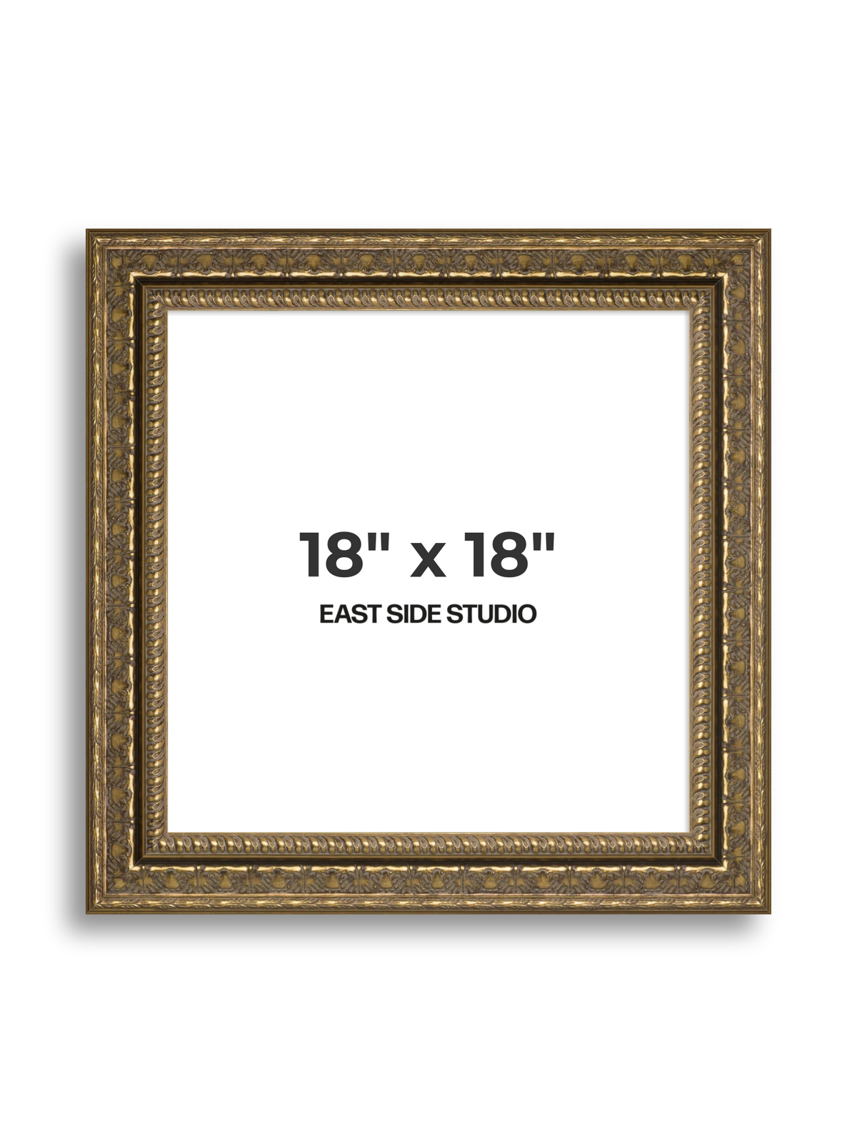 Coronet Antique Gold 18" x 18" picture frame