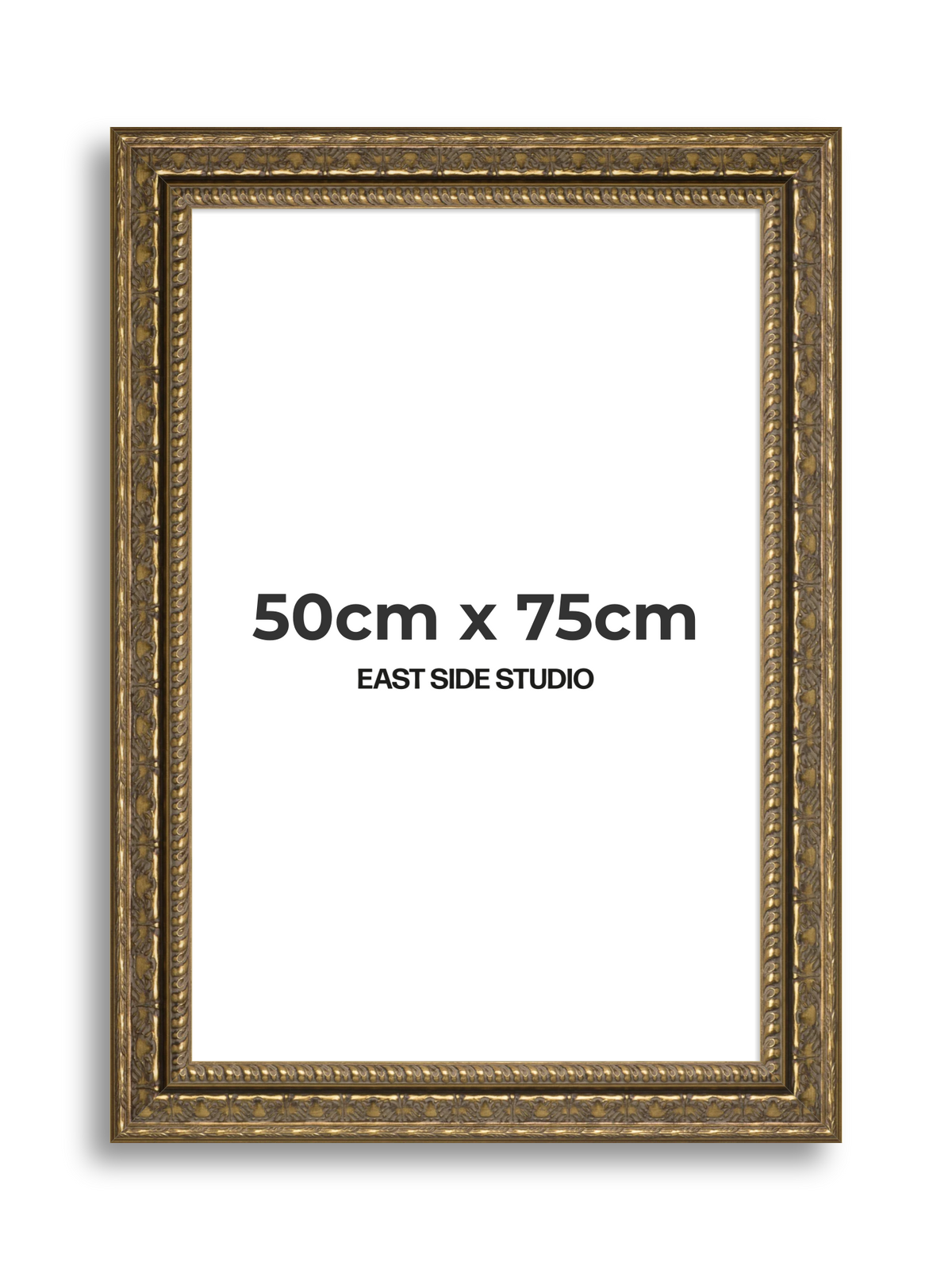 Coronet Antique Gold 50cm x 75cm picture frame