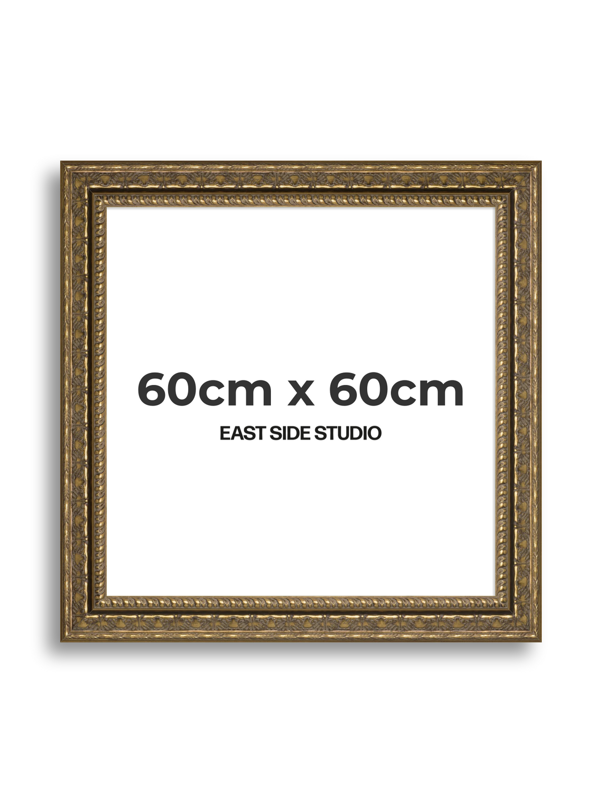 Coronet Antique Gold 60cm x 60cm picture frame