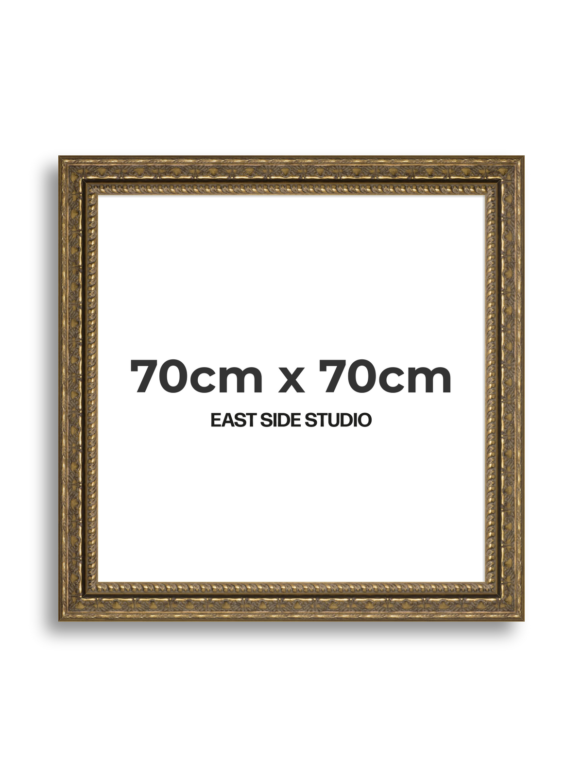 Coronet Antique Gold 70cm x 70cm picture frame