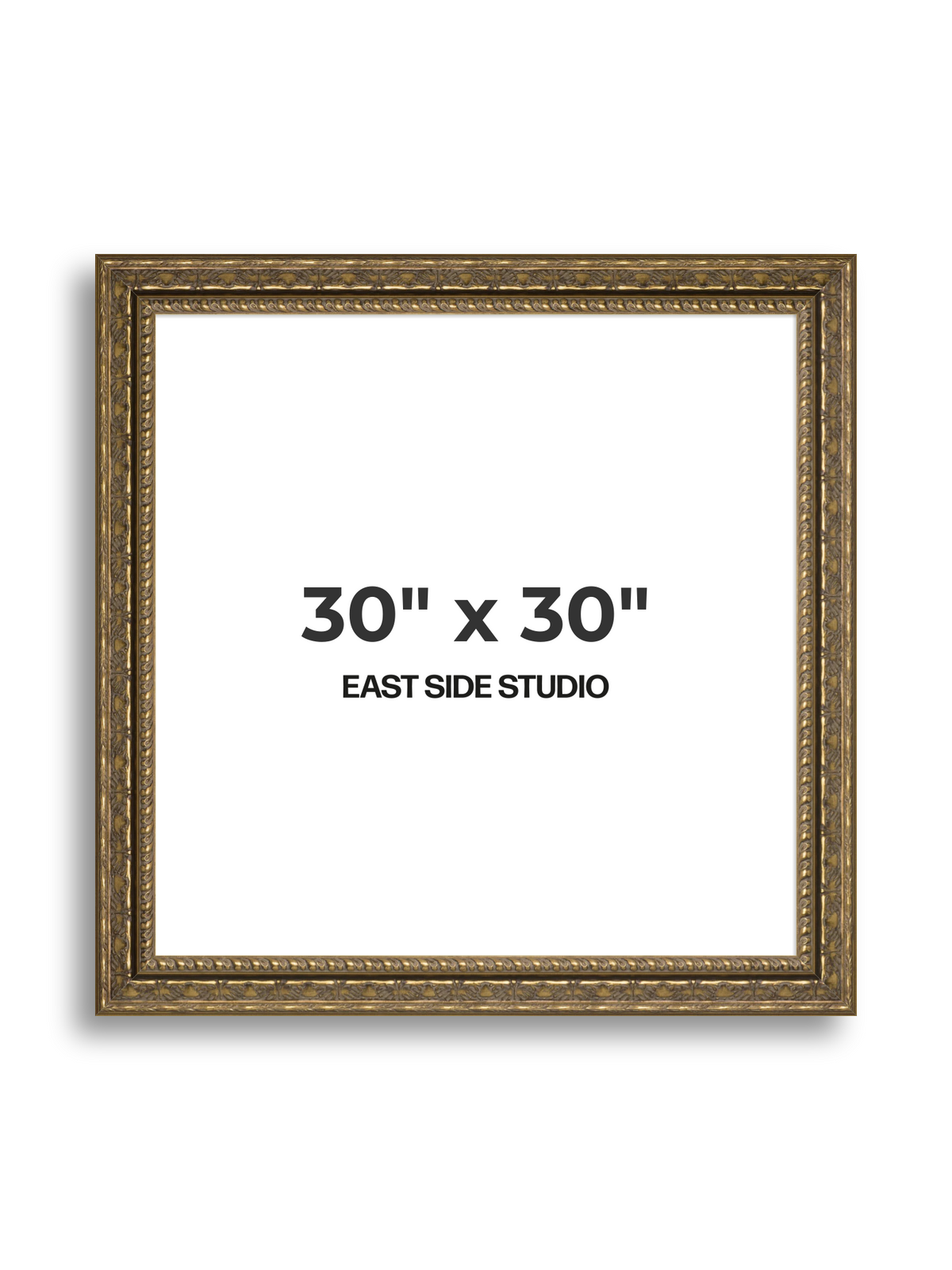 Coronet Antique Gold 30" x 30" picture frame