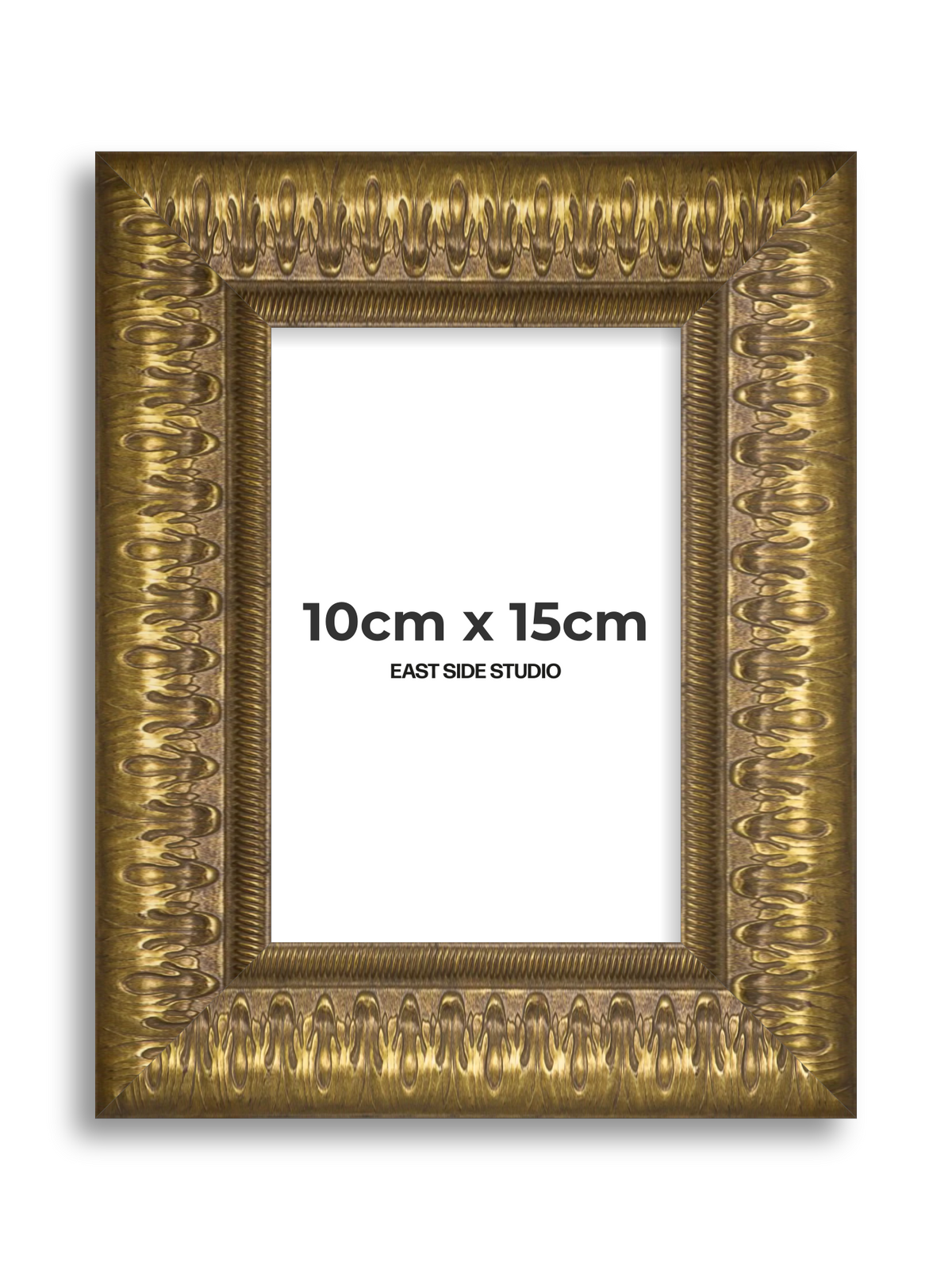 Plume Gold 10cm x 15cm picture frame