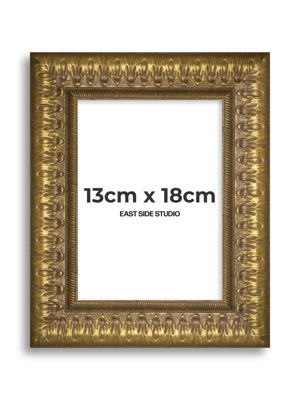 Plume Gold 13cm x 18cm picture frame