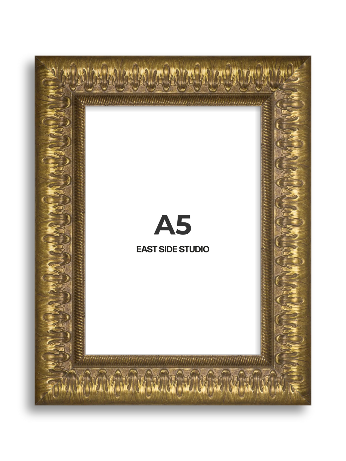 Plume Gold A5 picture frame