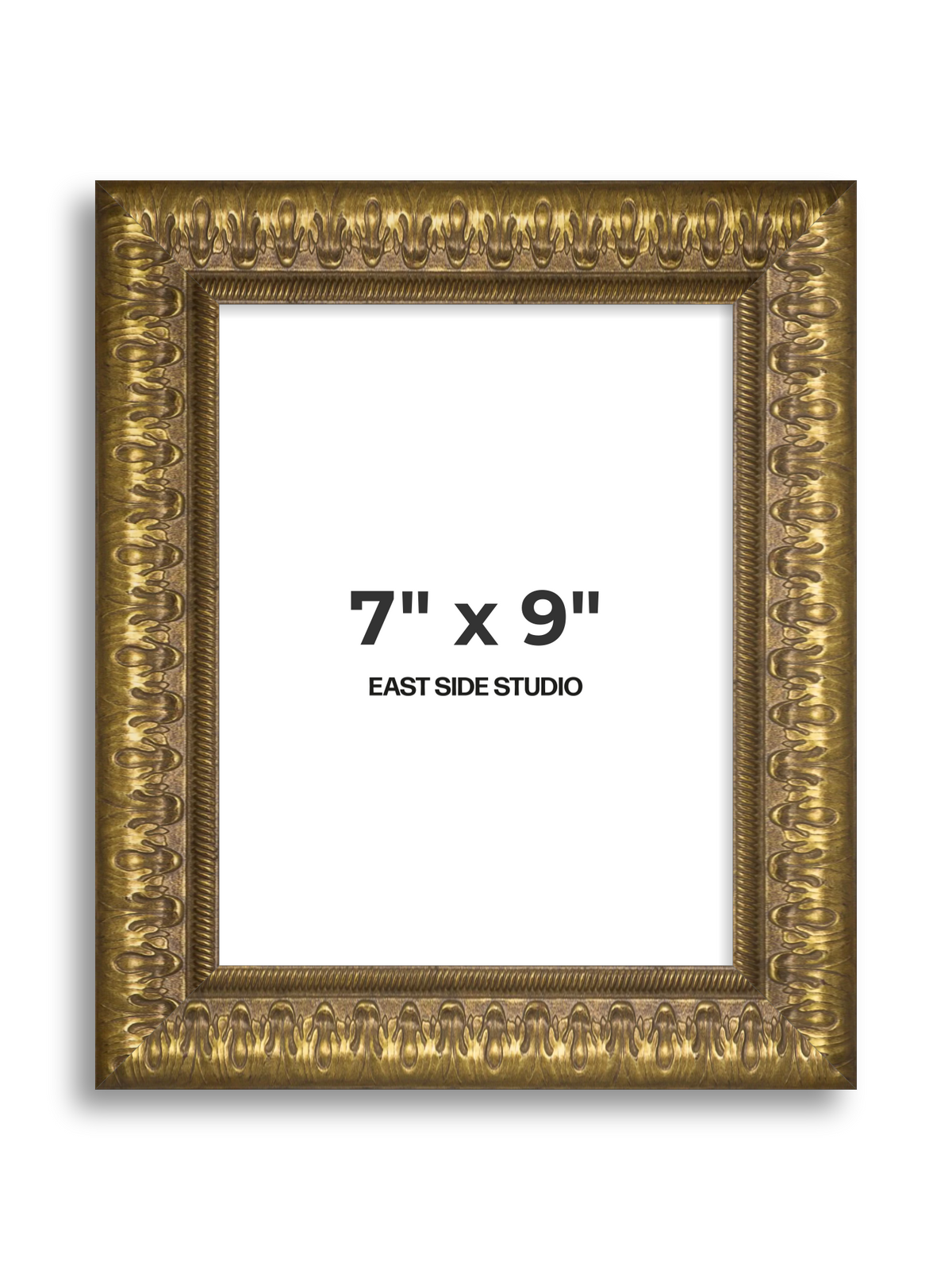 Plume Gold 7" x 9" picture frame
