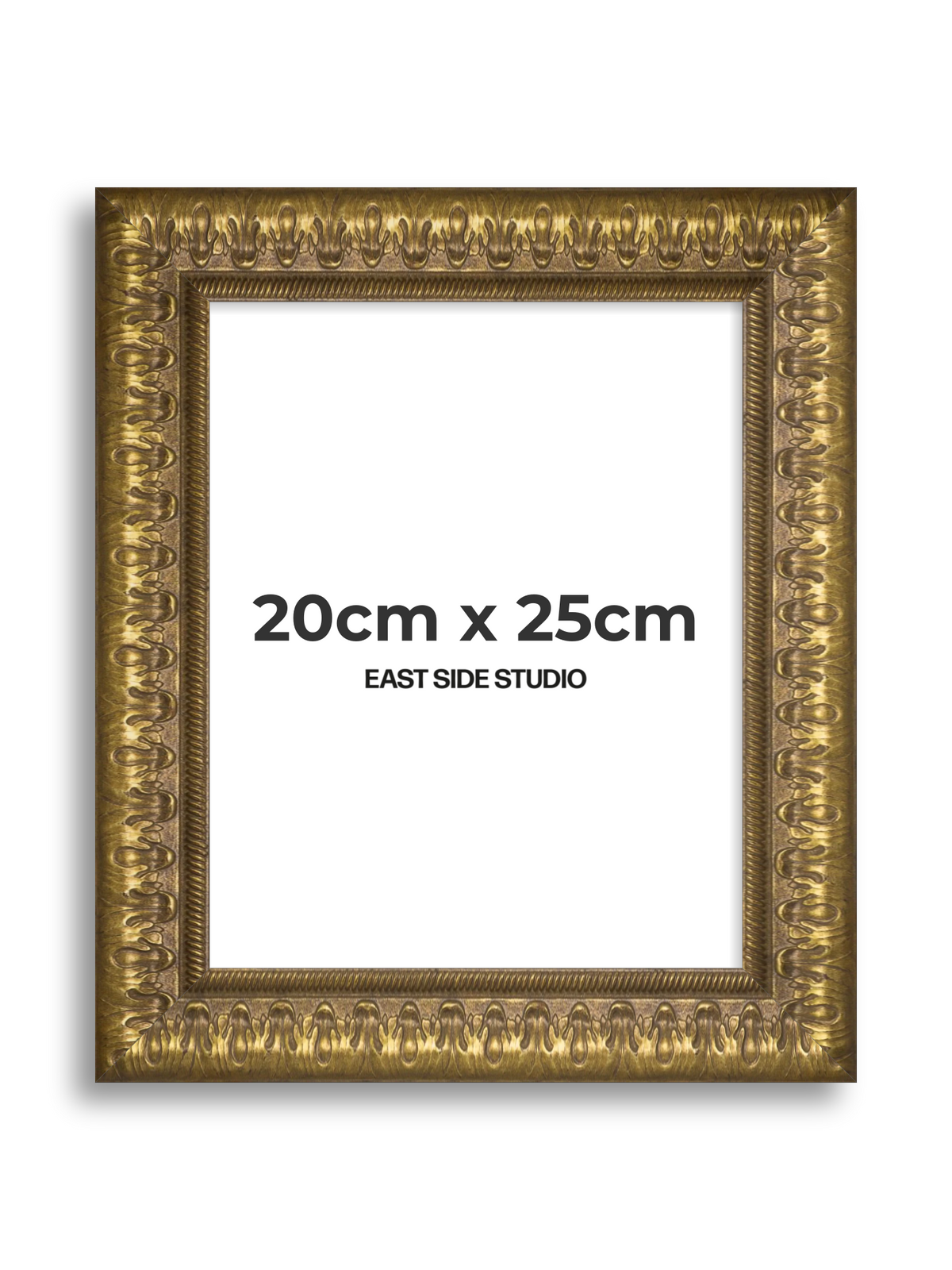 Plume Gold 20cm x 25cm picture frame