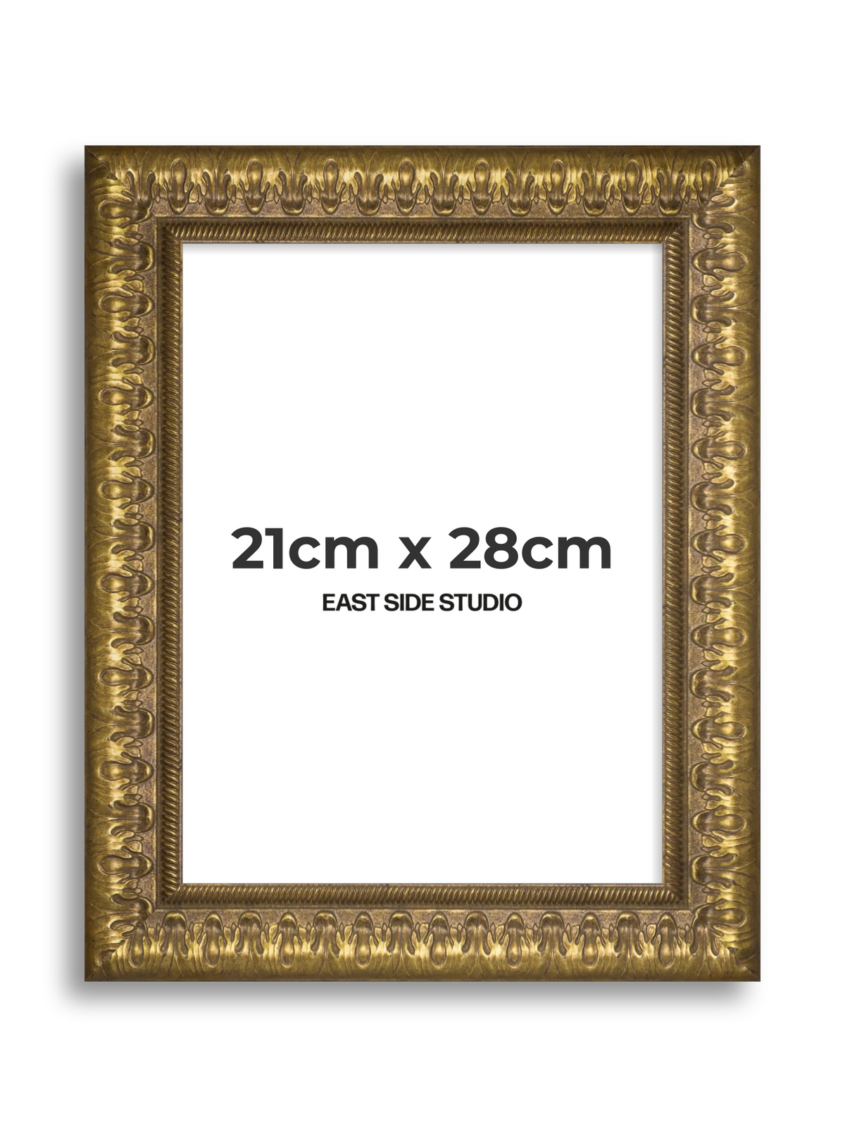 Plume Gold 21cm x 28cm picture frame