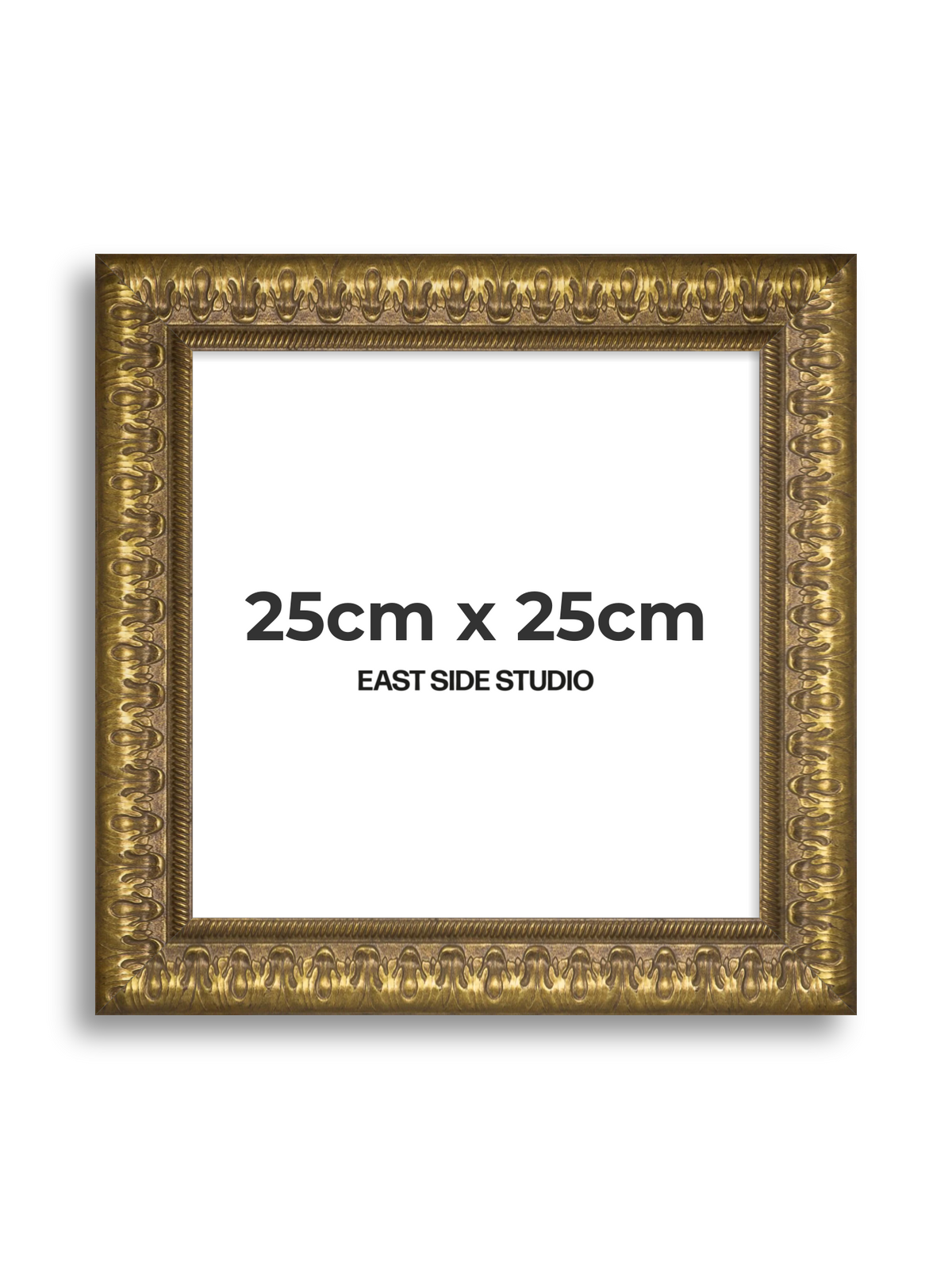 Plume Gold 25cm x 25cm picture frame