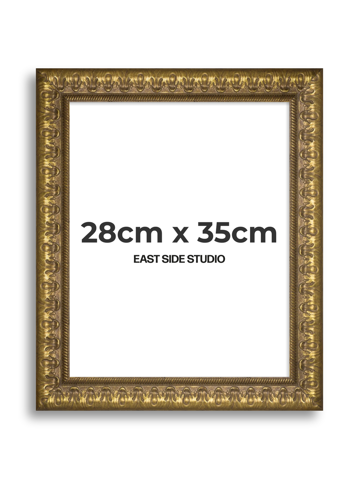 Plume Gold 28cm x 35cm picture frame