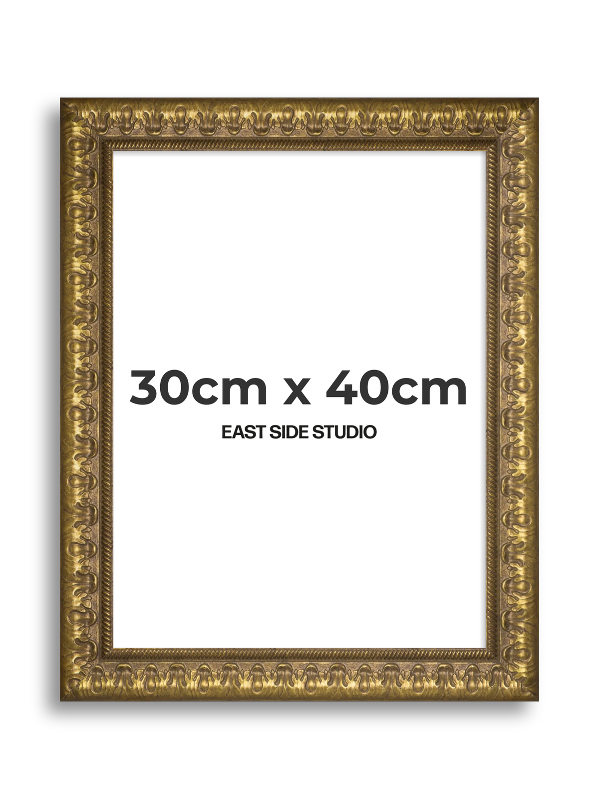 Plume Gold 30cm x 40cm picture frame