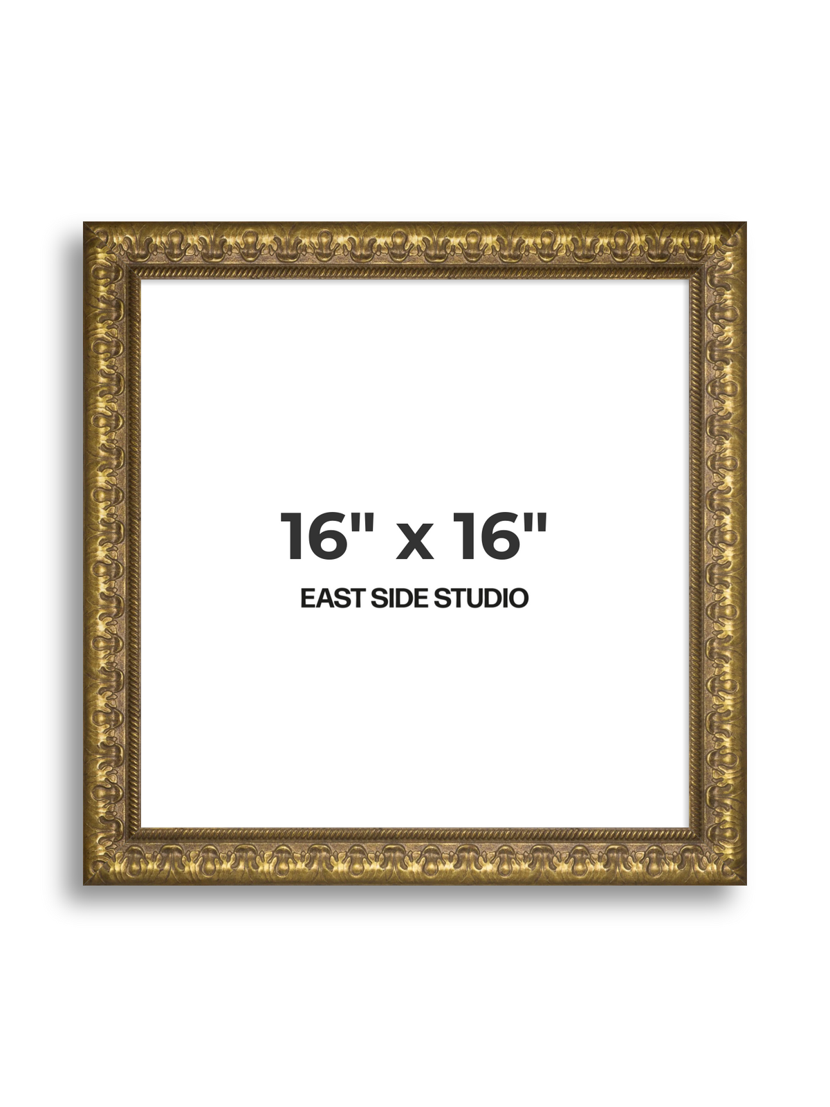 Plume Gold 16" x 16" picture frame