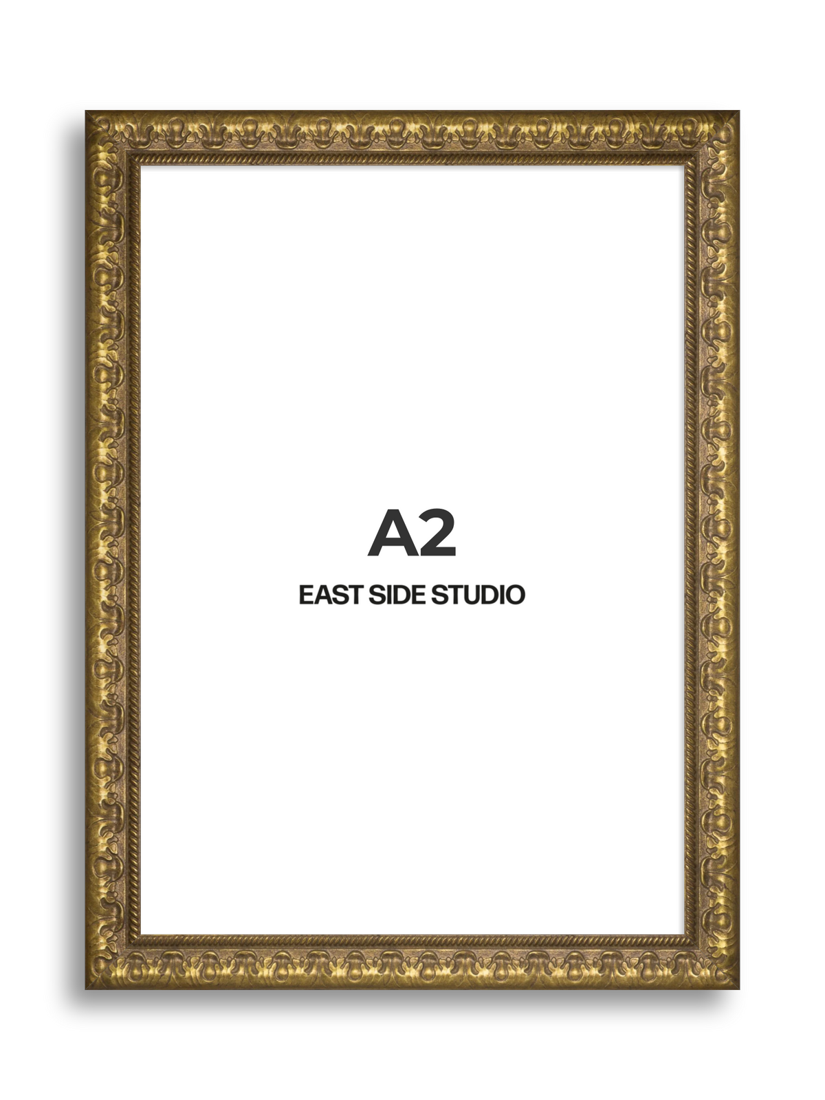 Plume Gold A2 picture frame