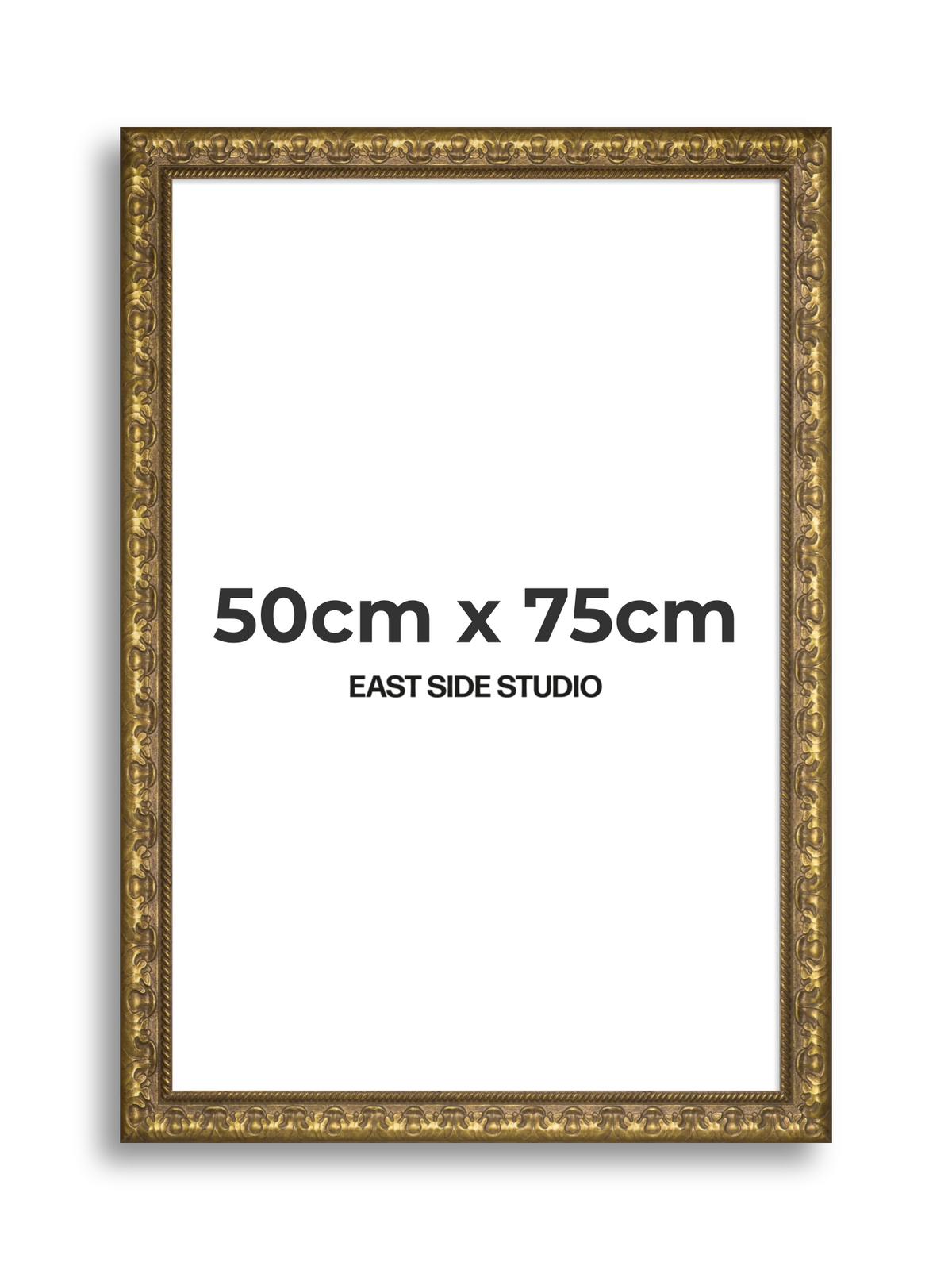 Plume Gold 50cm x 75cm picture frame