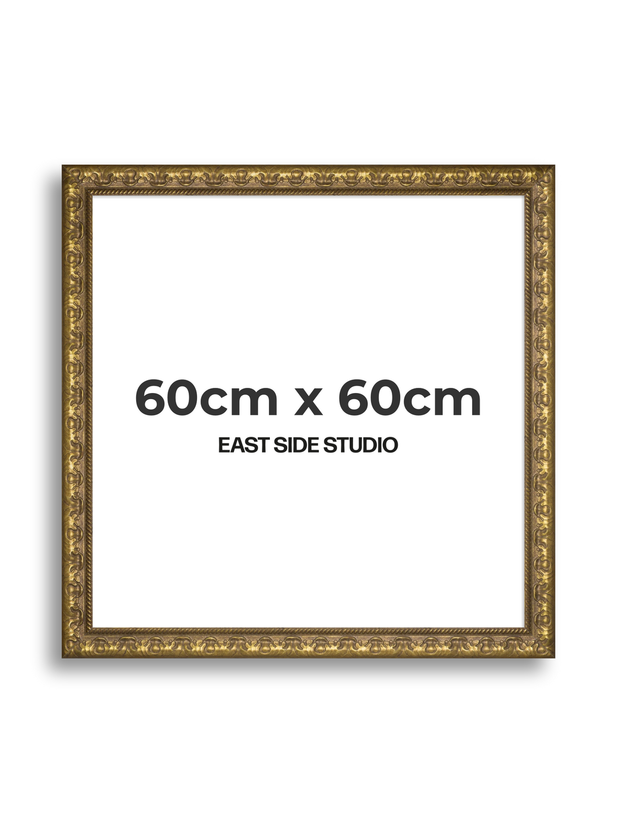 Plume Gold 60cm x 60cm picture frame