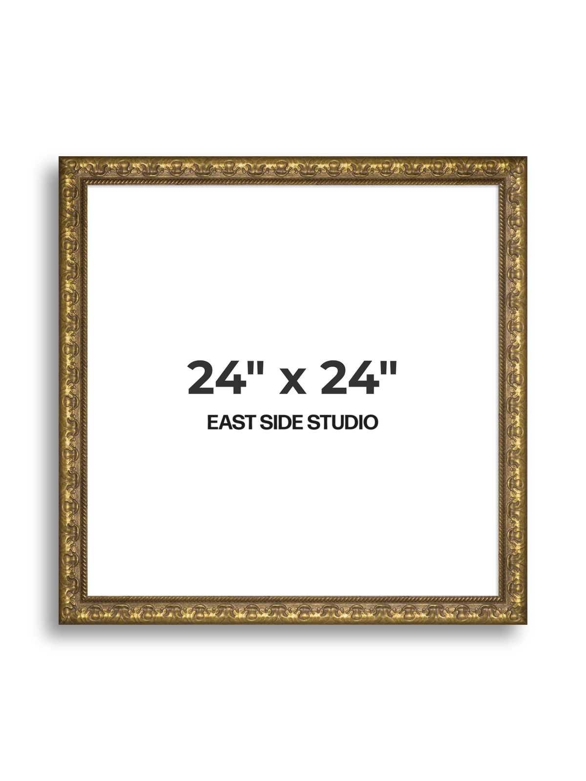 Plume Gold 24" x 24" picture frame