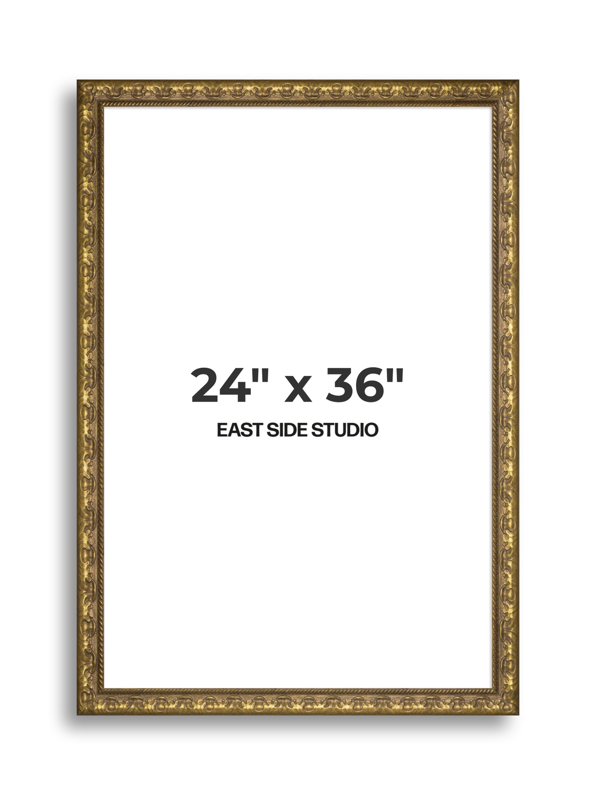 Plume Gold 24" x 36" picture frame
