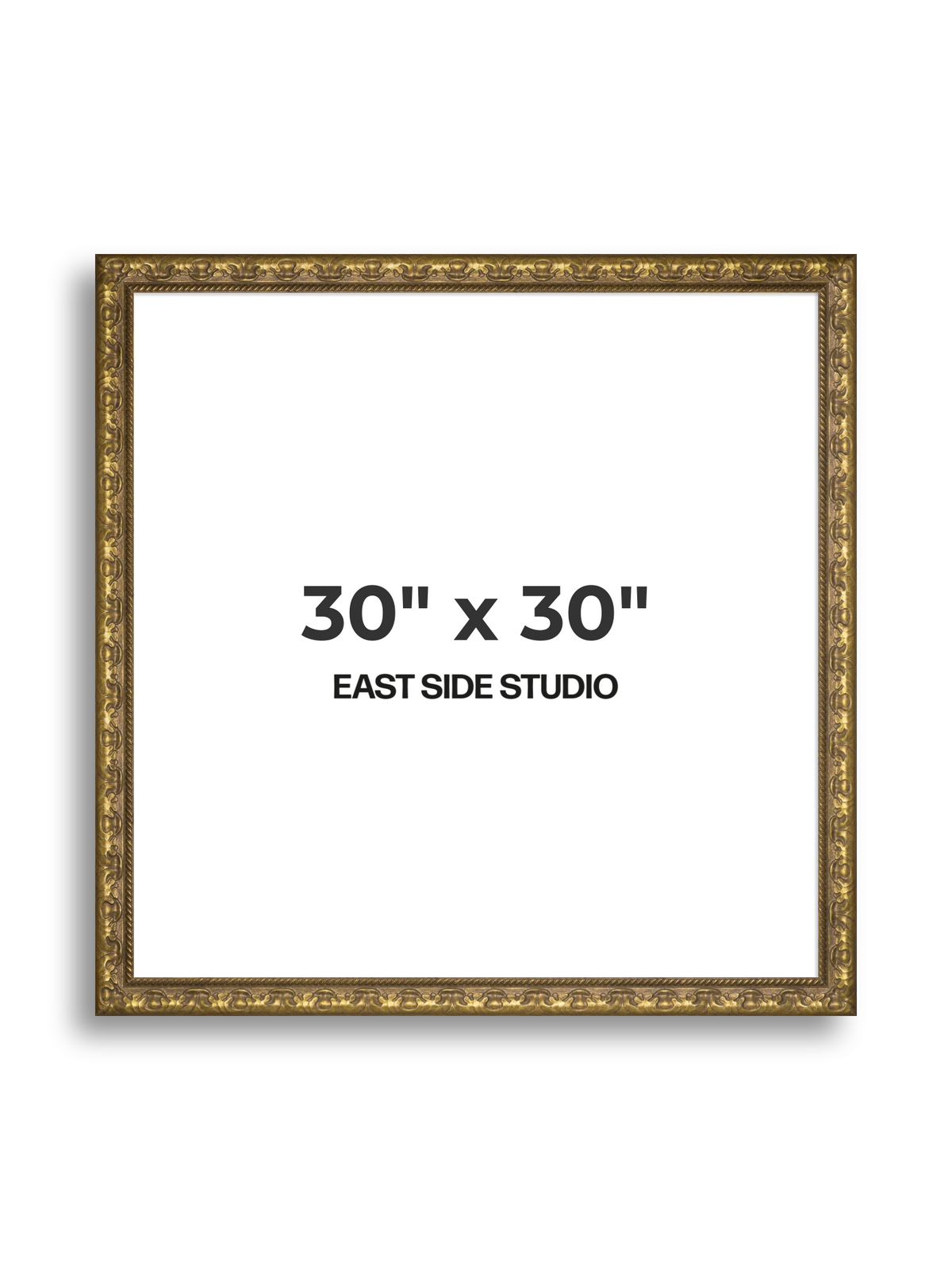 Plume Gold 30" x 30" picture frame