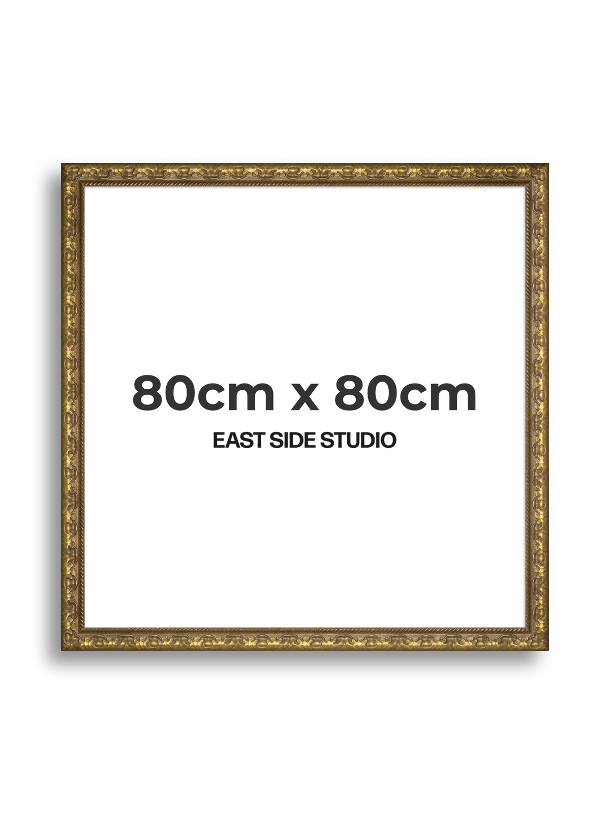 Plume Gold 80cm x 80cm picture frame