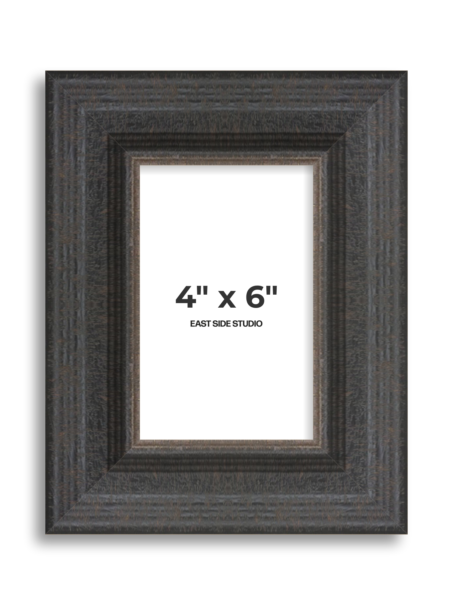 Aged Wenge 4" x 6" picture frame