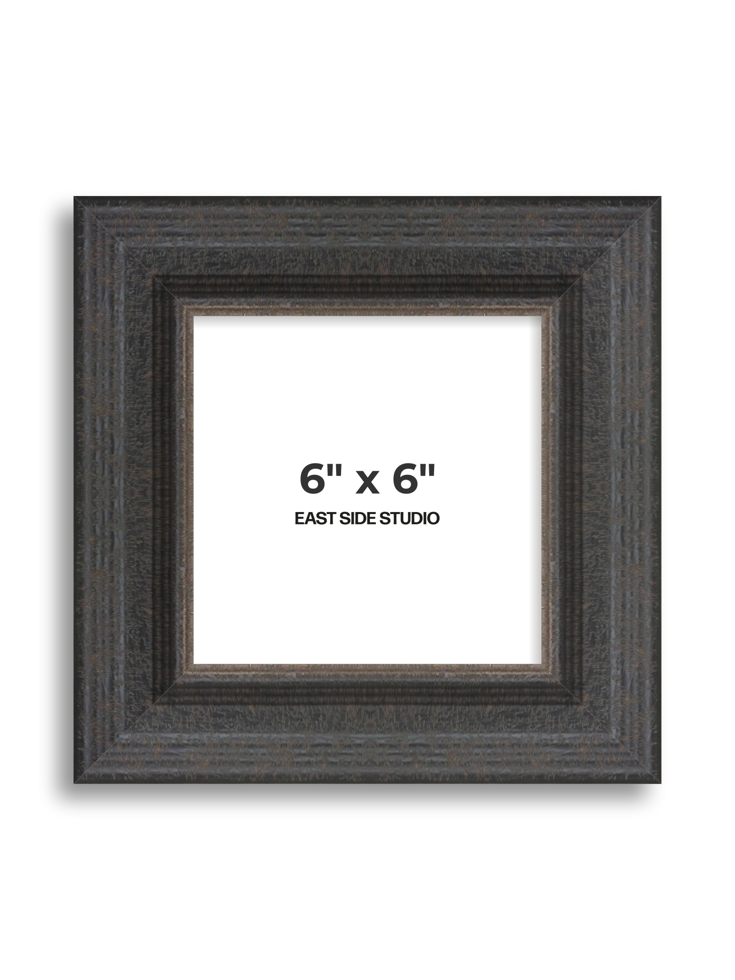 Aged Wenge 6" x 6" picture frame
