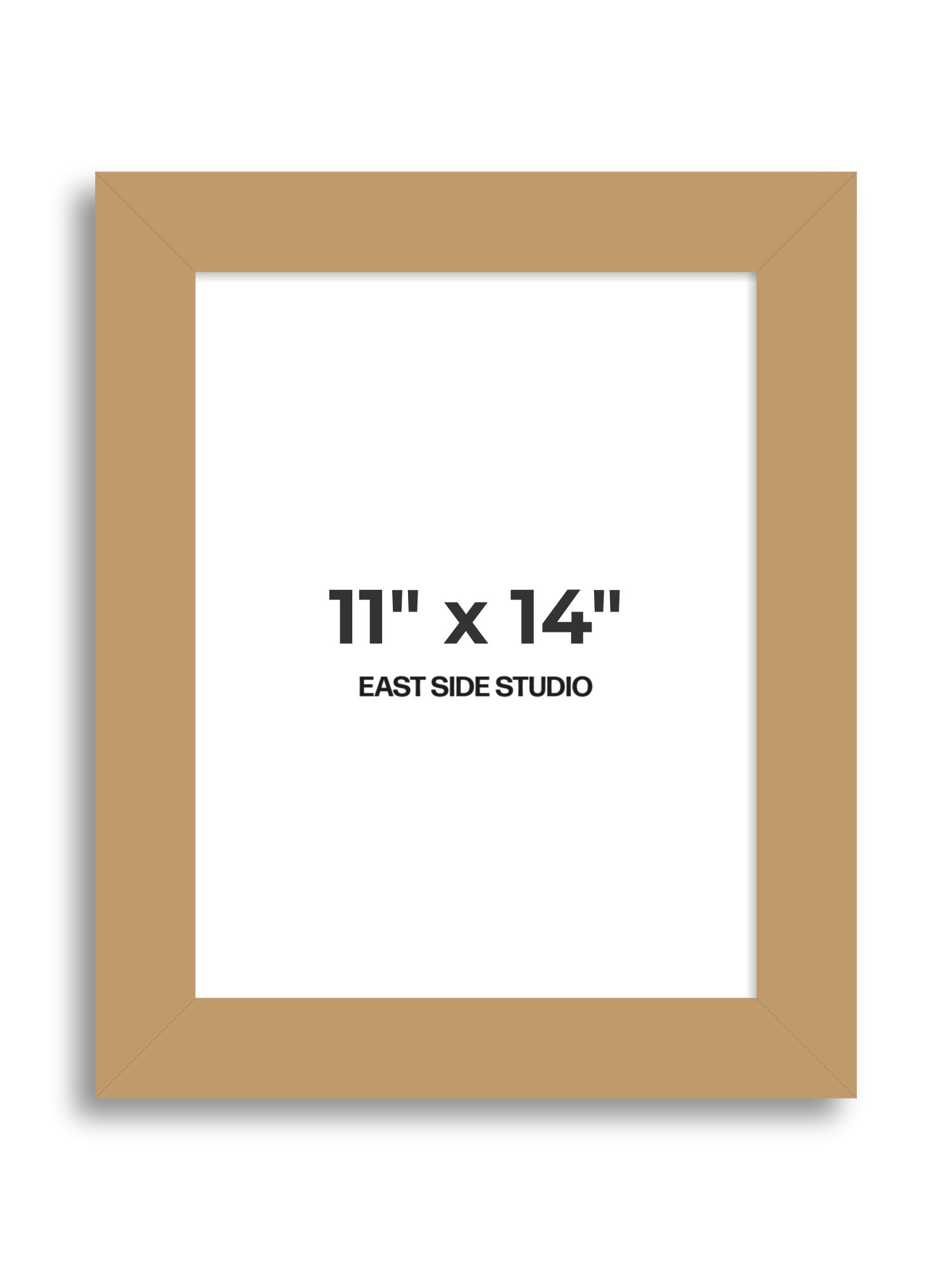 Aged Wenge 11" x 14" picture frame