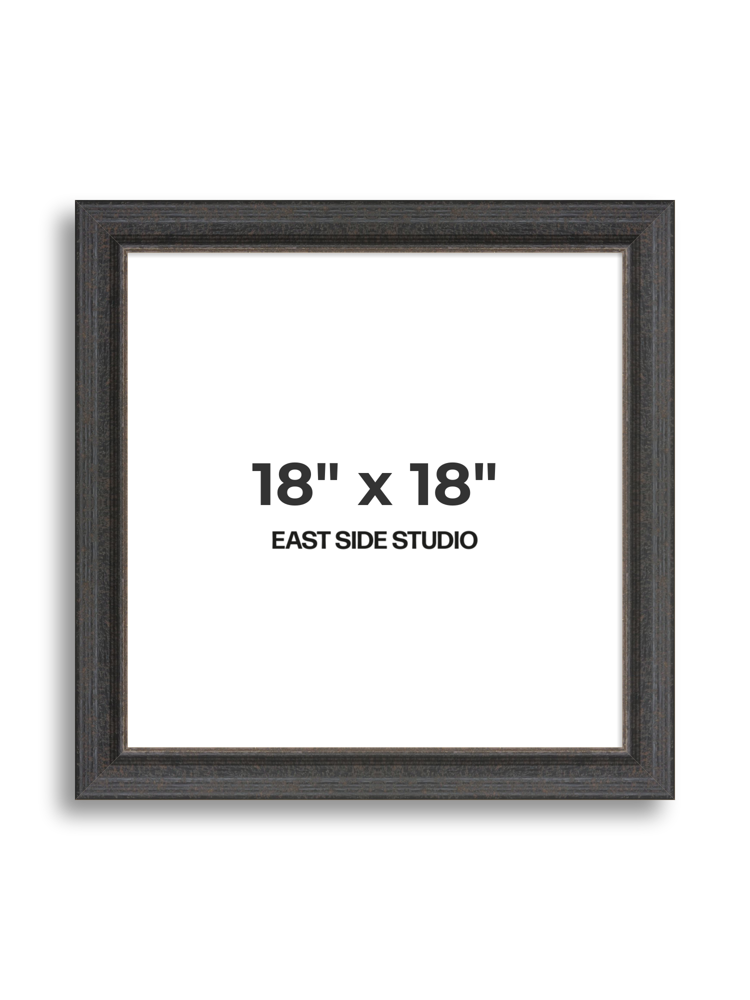 Aged Wenge 18" x 18" picture frame
