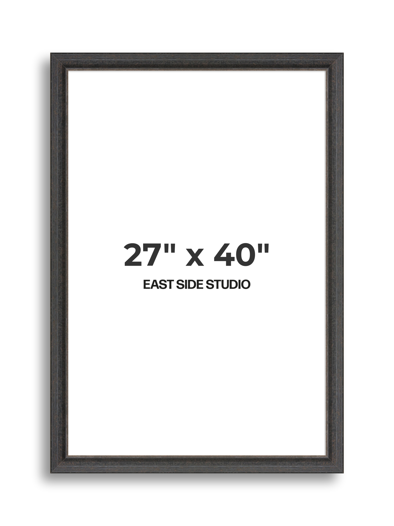 Aged Wenge 27" x 40" picture frame