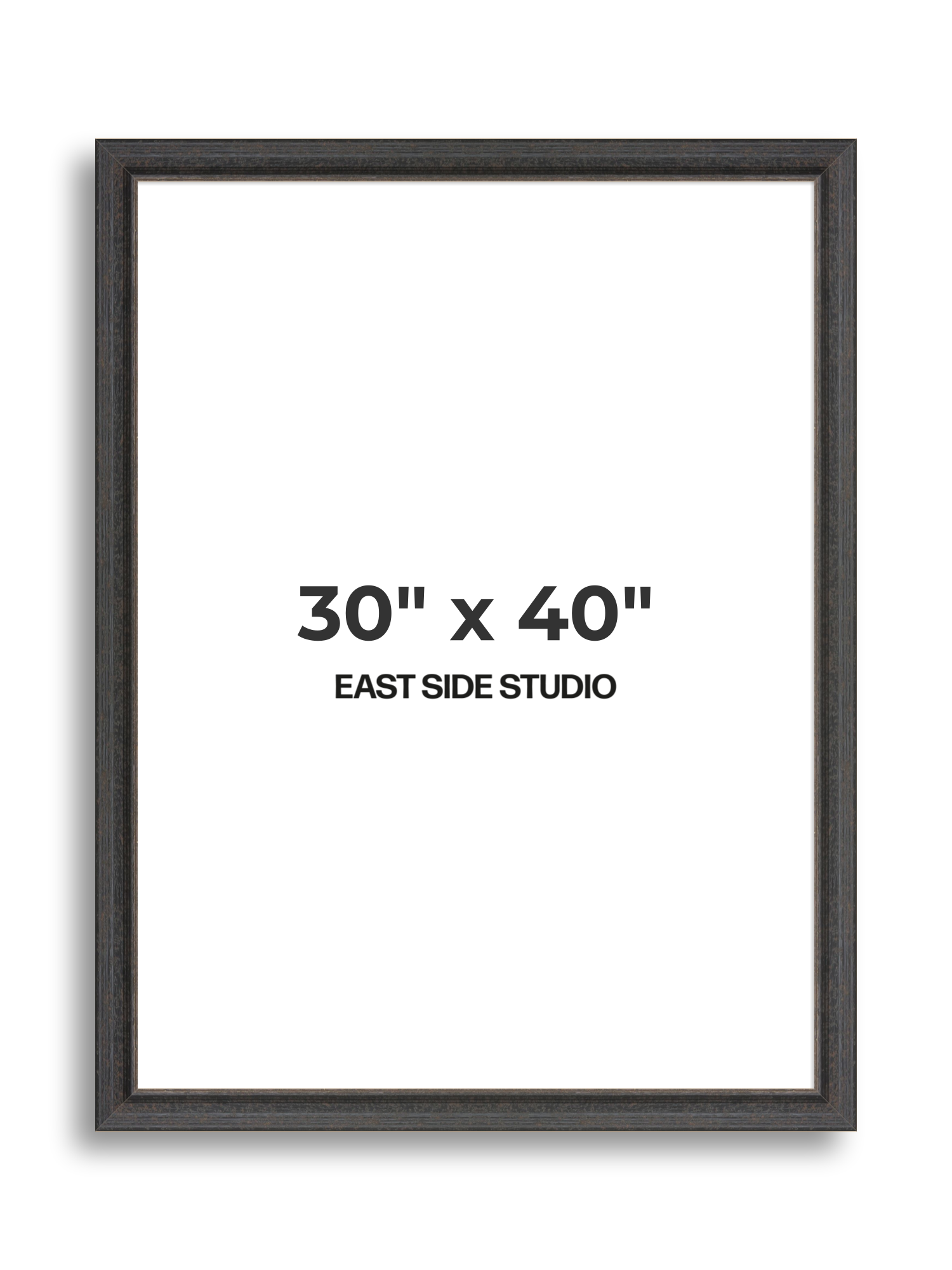 Aged Wenge 30" x 40" picture frame