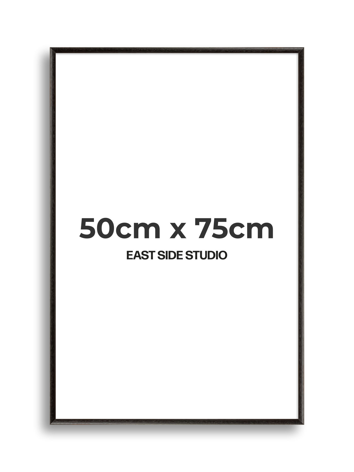 Black Stain 50cm x 75cm picture frame