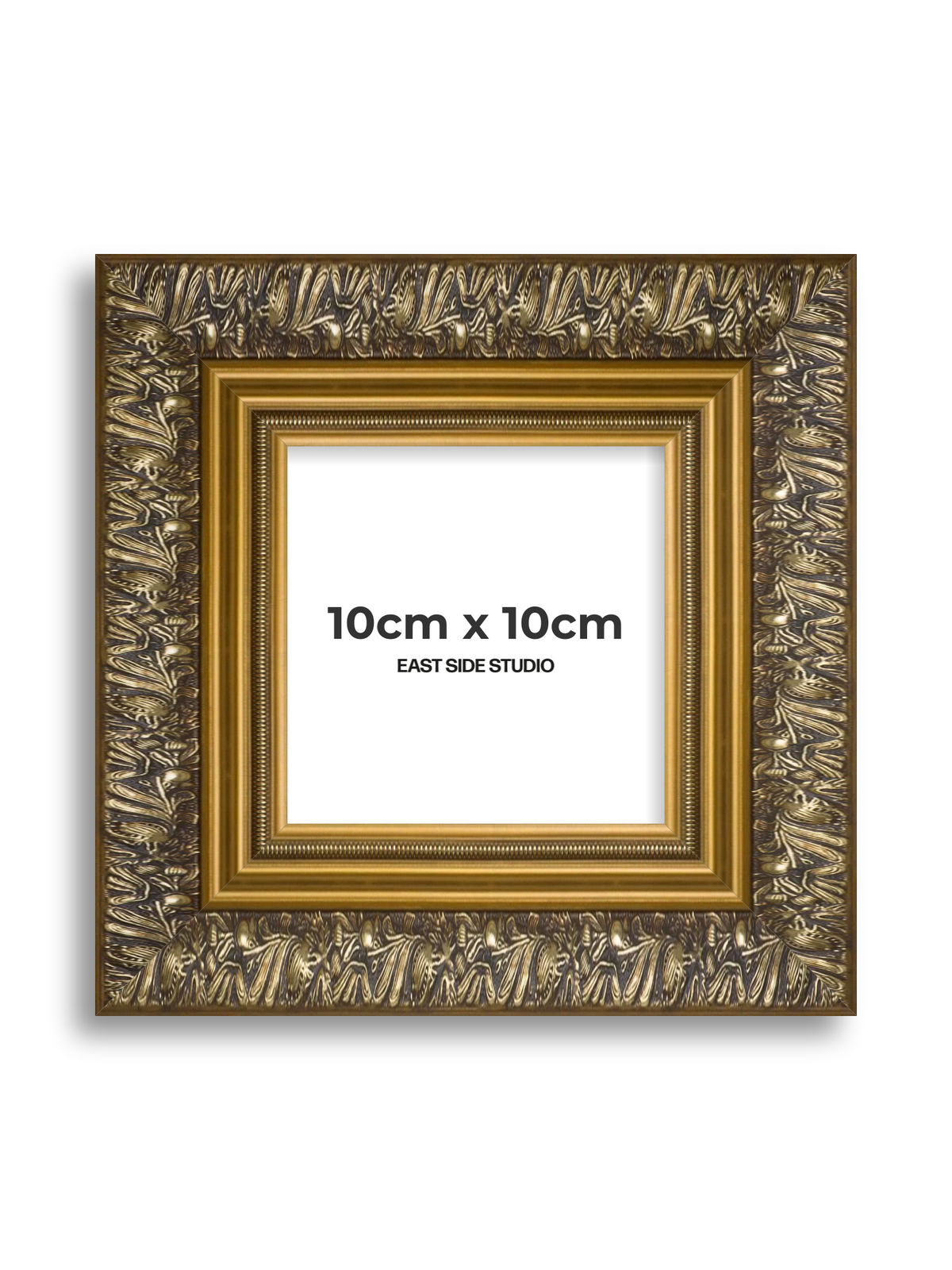 Acanthus Gold 10cm x 10cm picture frame